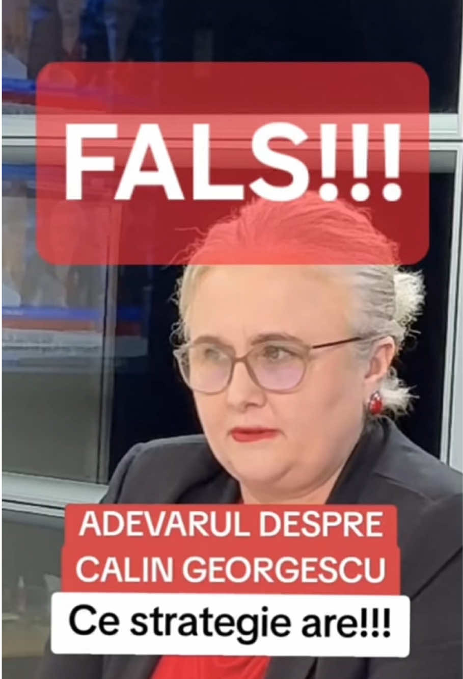 Afirmațiile acestei doamne nu reprezintă poziția  domnului Georgescu. Doamna respectivă nu face parte din echipa domnului Georgescu. #dezinformare