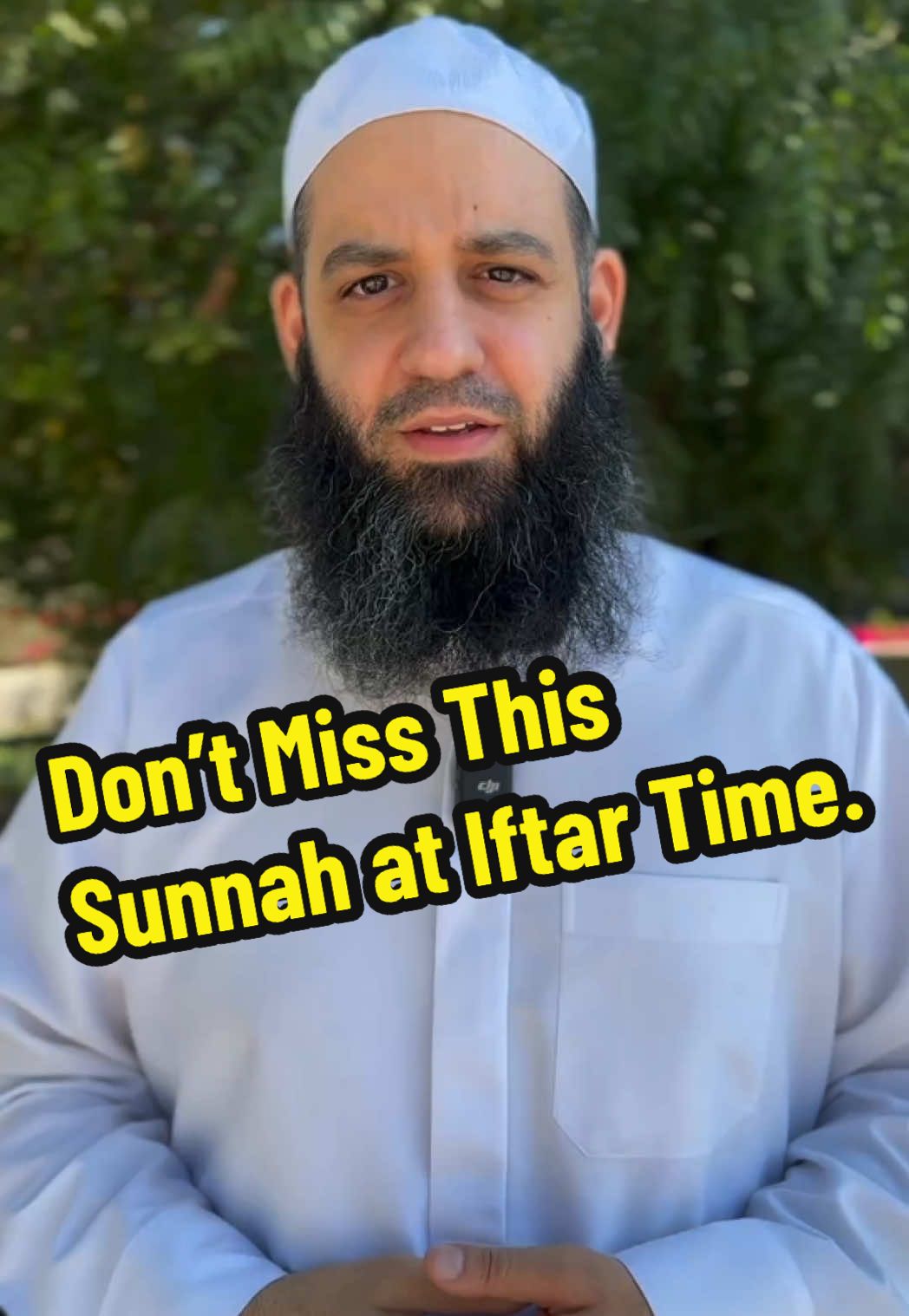 Don’t Miss This Sunnah at Iftar Time. ‎ذَهَبَ الظَّمَأُ، وَابْتَلَّتِ الْعُرُوْقُ، وَثَبَتَ الْأَجْرُ إِنْ شَاءَ اللّٰهُ Dhahaba-ẓ-ẓama’, wa-b-tallati-l-ʿurūq, wa thabata-l-ajru in shā’a-llāh. The thirst has gone, the veins have been moistened, and the reward has been secured, if Allah wills.