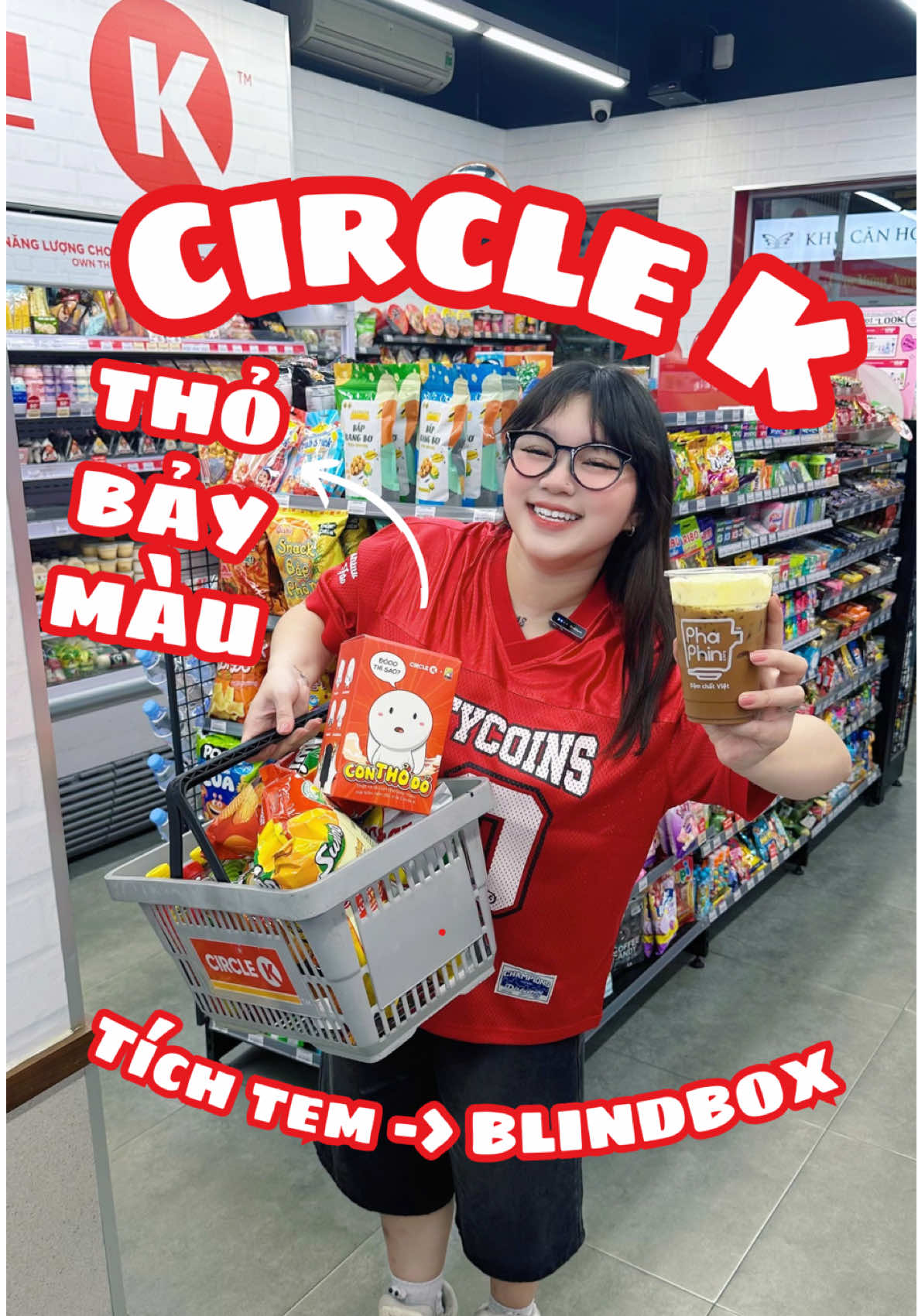 Tích tem lụm BlindBox Con Thỏ Đỏ tại Circle K  #CircleK #CircleKVietnam @Circle K Vietnam 