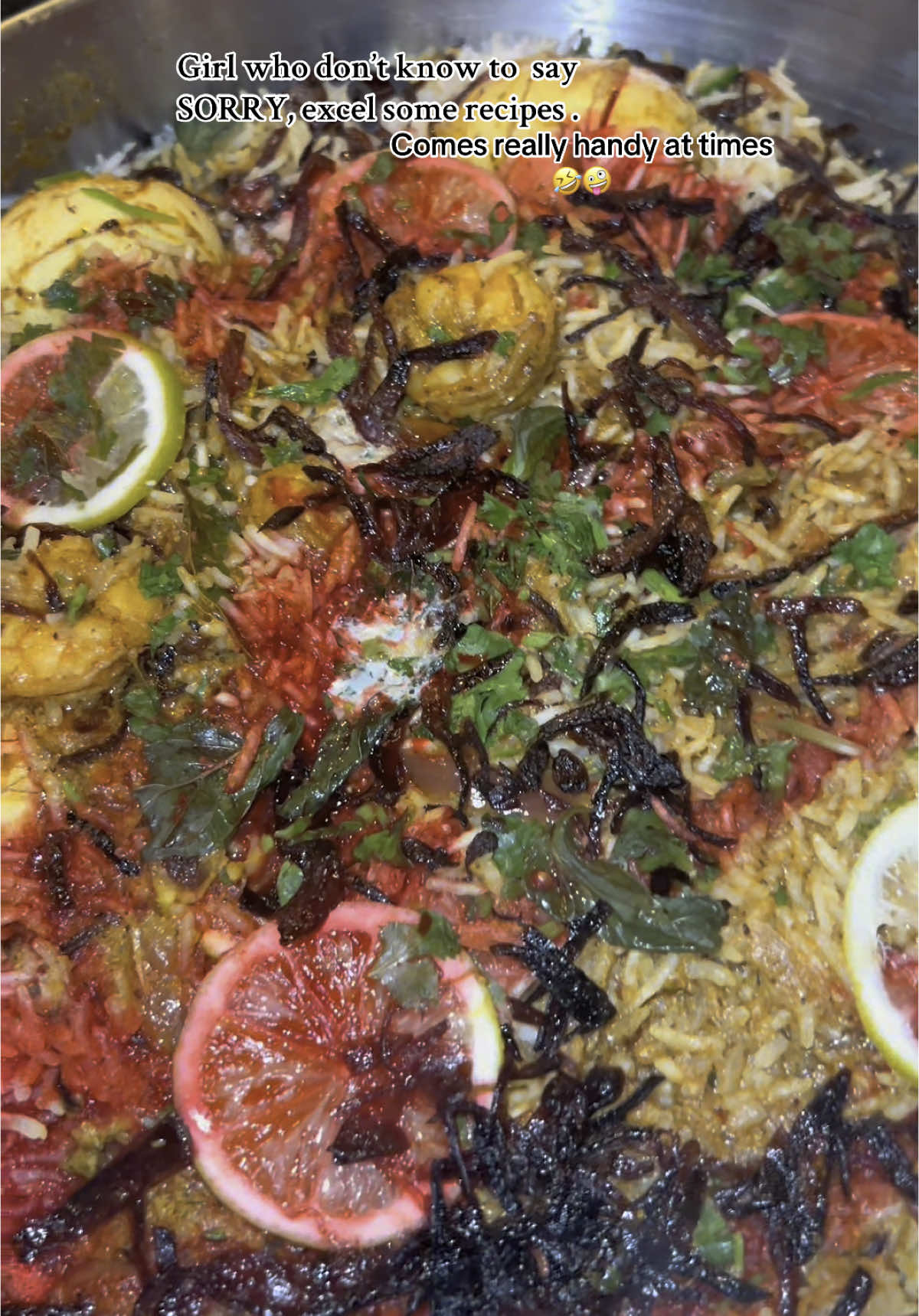 #briyani #shrimpbriyani #eggbriyani #briyanirecipe #nepali #tiktok #FoodTok #dinner 