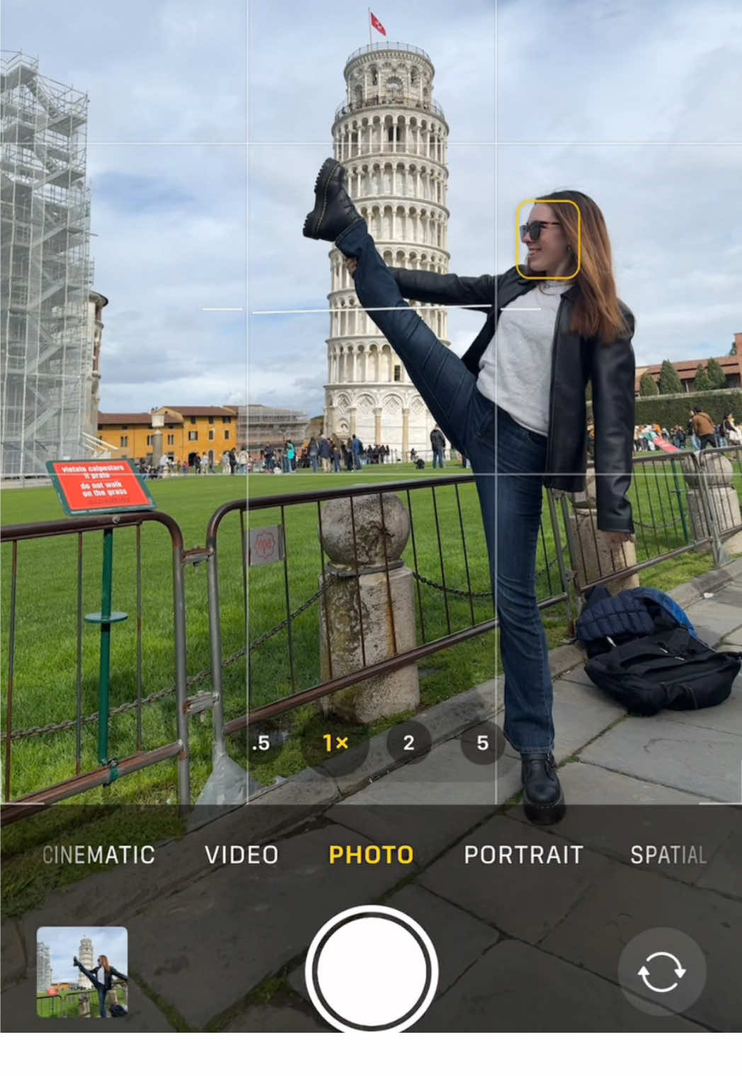 behind the scenes in pisa😭 #ballerina 