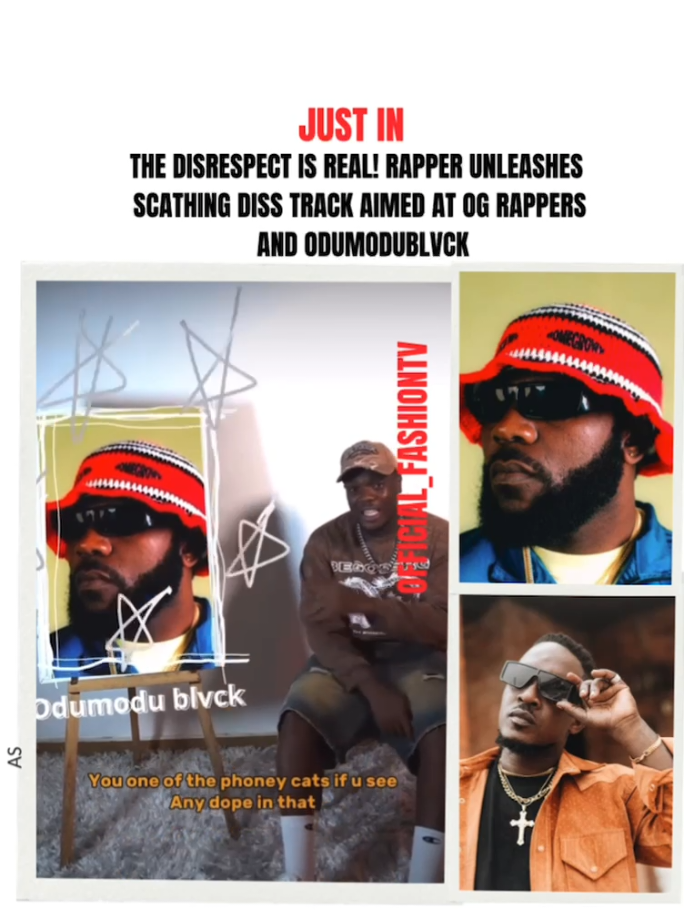 THE DISRESPECT IS REAL! Rapper Unleashes Scathing Diss Track Aimed at OG Rappers and Odumodublvck #rap #rappers #rapdiss #miabaga #odumodublvck #terrytherapman #phyno #kingajaa 