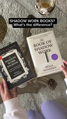 The Shadow Work Journal vs. The Book of Shadow Work 📖 Now available anywhere books are sold 🖤 #zenfulnote #zenfulnoteapp #zenfulnotejournals #thebookofshadowwork #tbosw #keilashaheen #theshadoworkjournal #shadoworkjournal #ashadowowrk