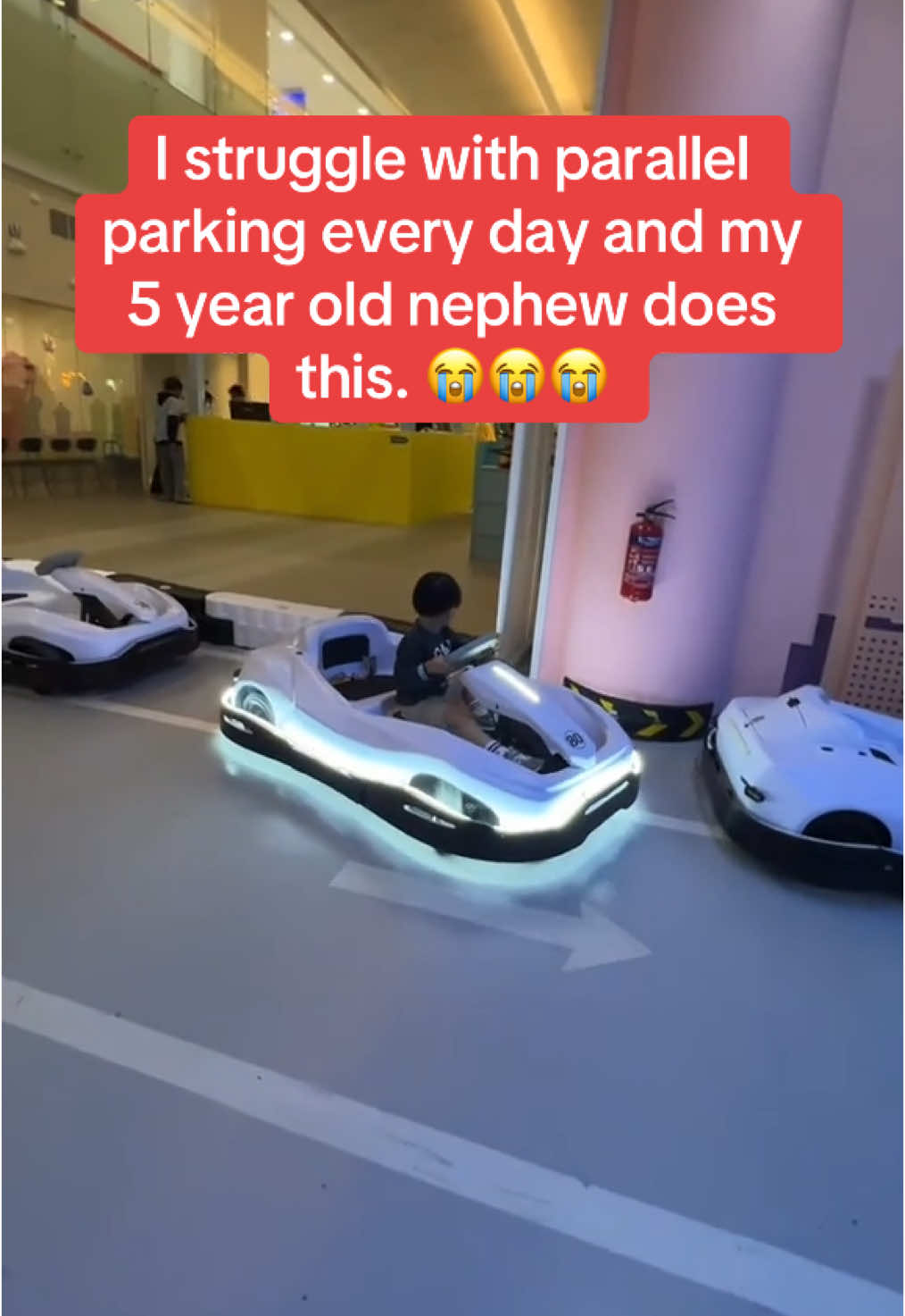 I trust bro with my life. 🔥😂 (Via @P 👼🏻 ) #kid #kids #driving #drive #cars #kidsoftiktok 