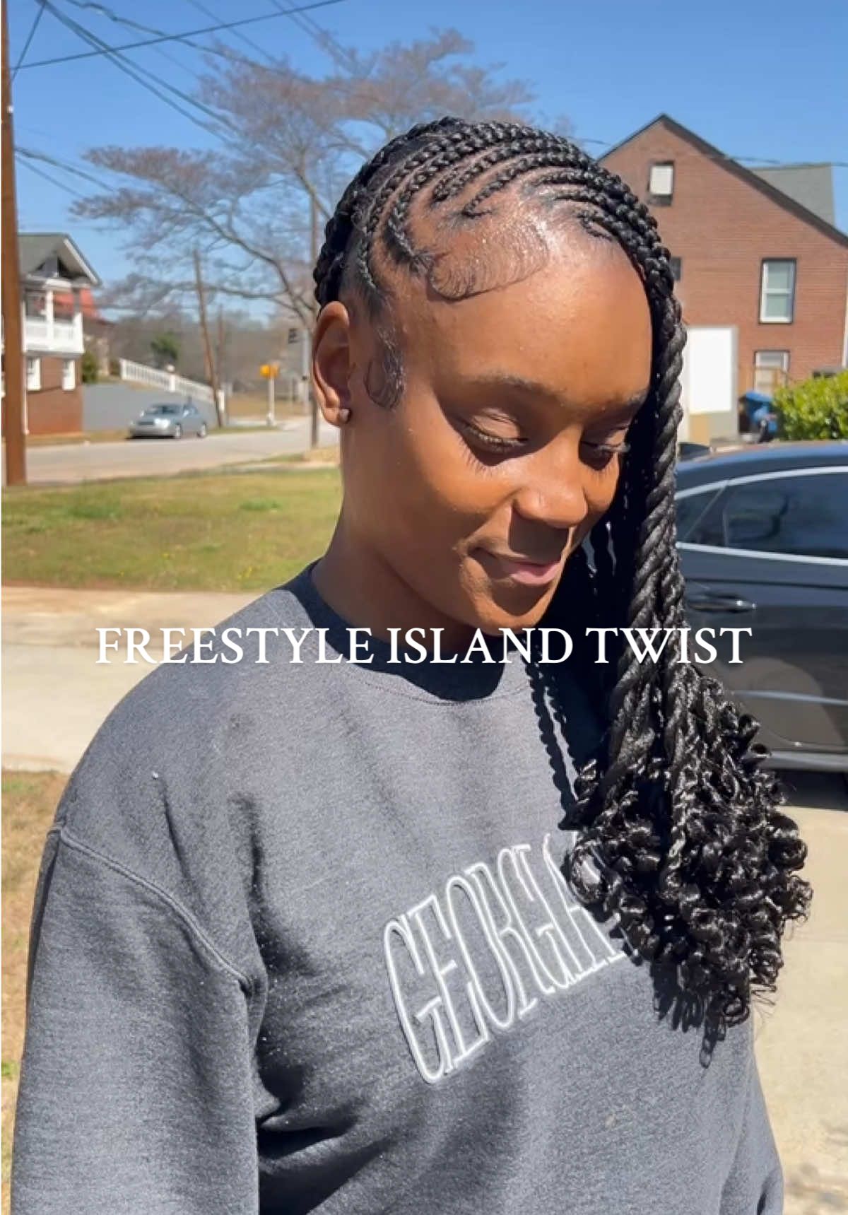 LOCATED IN ATLANTA GA! @thesanaiway link : www.iamhannasanai.as.me  ⭐️ Style | FREESTYLE ISLAND TWIST WITH CURLS ⭐️ HAIR INCLUDED IN BRAIDED STYLES ⭐️ $100 WIG INSTALLS FOR THE MONTH OF MAY AFTER DEPOSIT  Booking link in bio 🔥 Dm me for squeeze in appointments.. CLOSED ENTIRE APRIL ! MAY BOOKS ARE OPEN  #fyp #knotlessbraids #atlantahairstylist #knotlessatl #knotlessatlanta #knotlessboxbraids #knotlessatlbraidsatl #knotlessatlbraider #atlanta #feedins #feedinbraids #fulanibraids #fulani #atlantahairstylist #fulanibraidsatl #islandtwist #islandtwistatl #islandtwistatlanta #invisblelocs #invisblelocs #invisiblelocstwist #locsformen #dreads #dreadretwistatlanta #locsretwist #locsretwistatl #atlhairstylist #atlantawigs #atlwigstylist #atlwigs