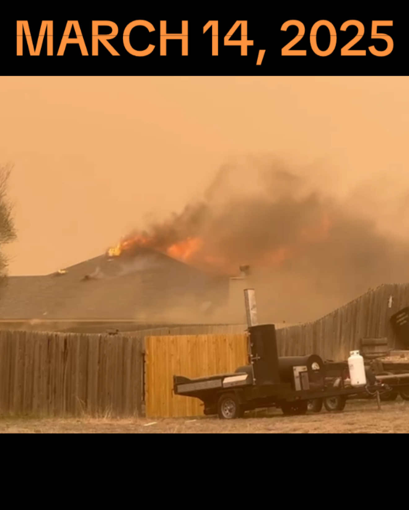 Lake Tanglewood, TX #wind and #fire and #duststorm 3/14/25@Blake Brown Photography 