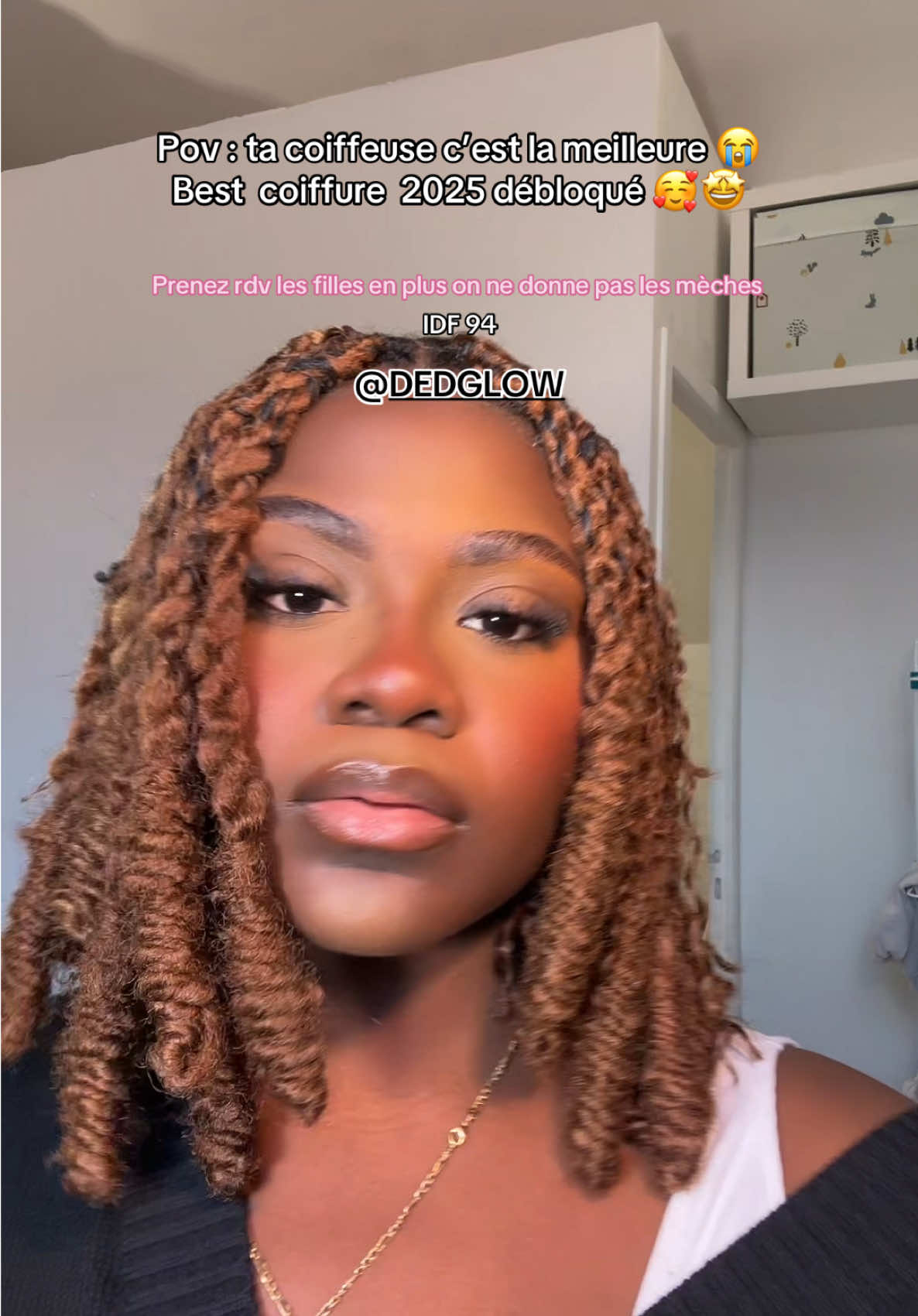 Je vais la faire en toutes les couleurs 🤩🥰😍. Et je précise ceci n’est pas une collab #marleytwists #invisiblelocks #coiffureafro #blackgirls #hairstyle #marleytwiststyles 