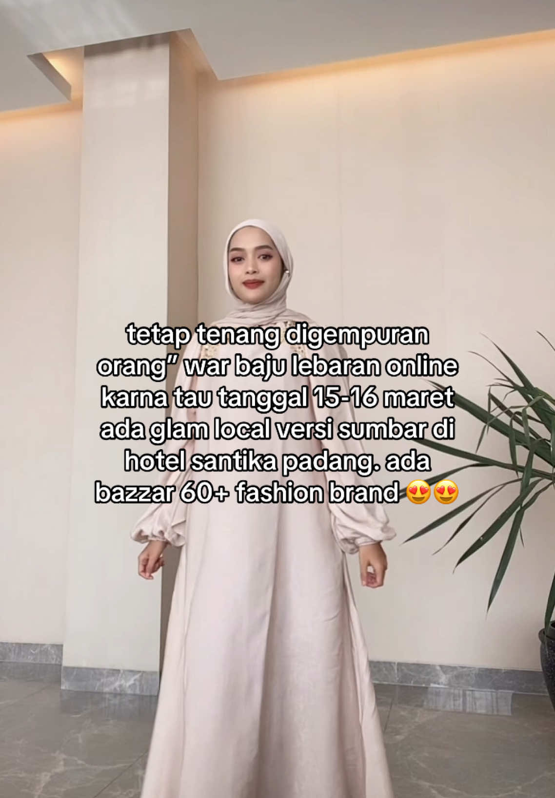 ada yg udh tau? seru juga ya nyari baju lebaran dalam satu tempat dan banyak brandnya😭 #glamlocal #bajulebaran #lebaran #hariraya 
