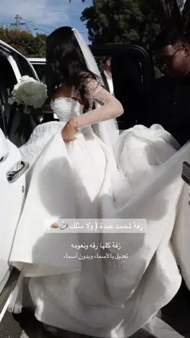 زفة ولا مثلك محمد عبده حظ اللي بتنزف عليها 👰🏼‍♀️ #fyp #foryou #زفة #مالي_خلق_احط_هاشتاقات #زفات_بالاسماء #زفات_الذكاء_الاصطناعي #الهاشتاقات_للشيوخ #زفة_عروسه #tiktok #اكسبلورexplore #زفات_بدون_موسيقى #زفات_عرايس #زفات #زفة_العرسان #زفة_عروسه #زفه_خاصه 
