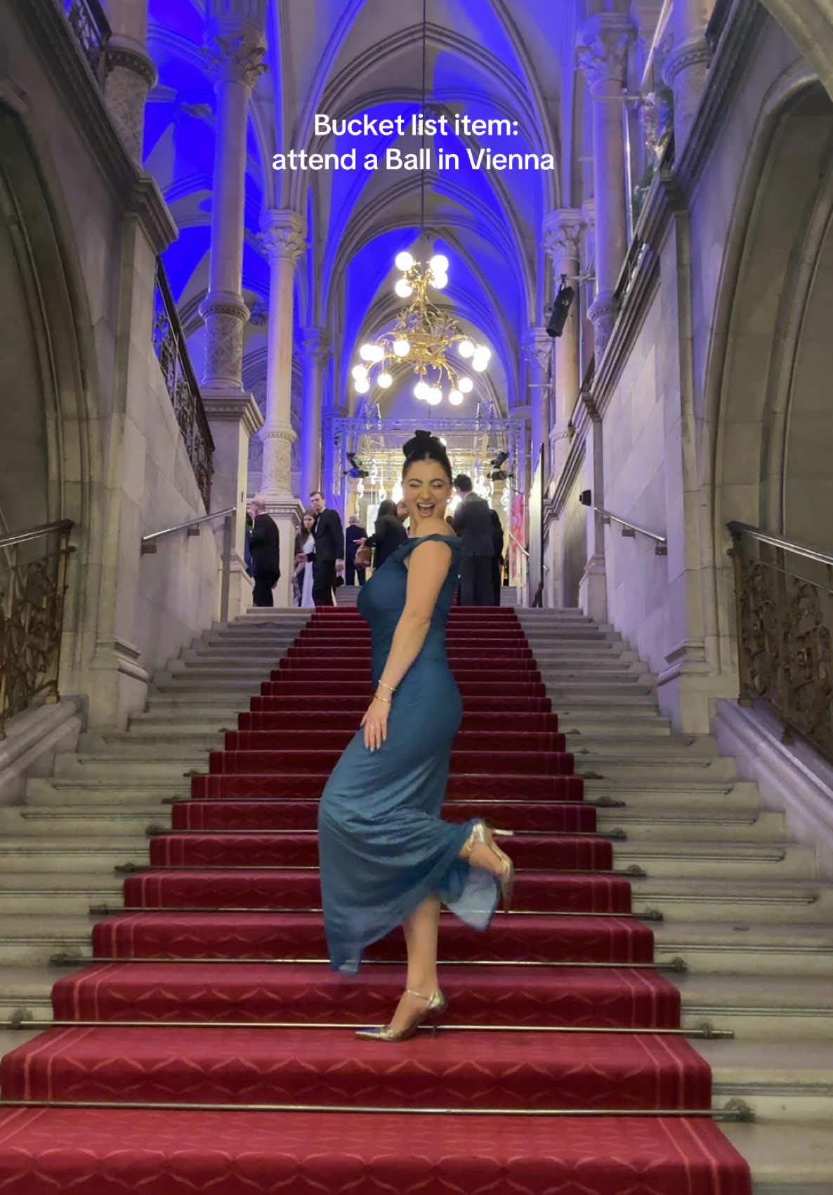 DRESS REVEAL ✨💗💐 full vlog on my youtube channel so you can attend with me 🥹 #viennaballseason #grwmmakeup #outfit #dressreveal #ballgown 