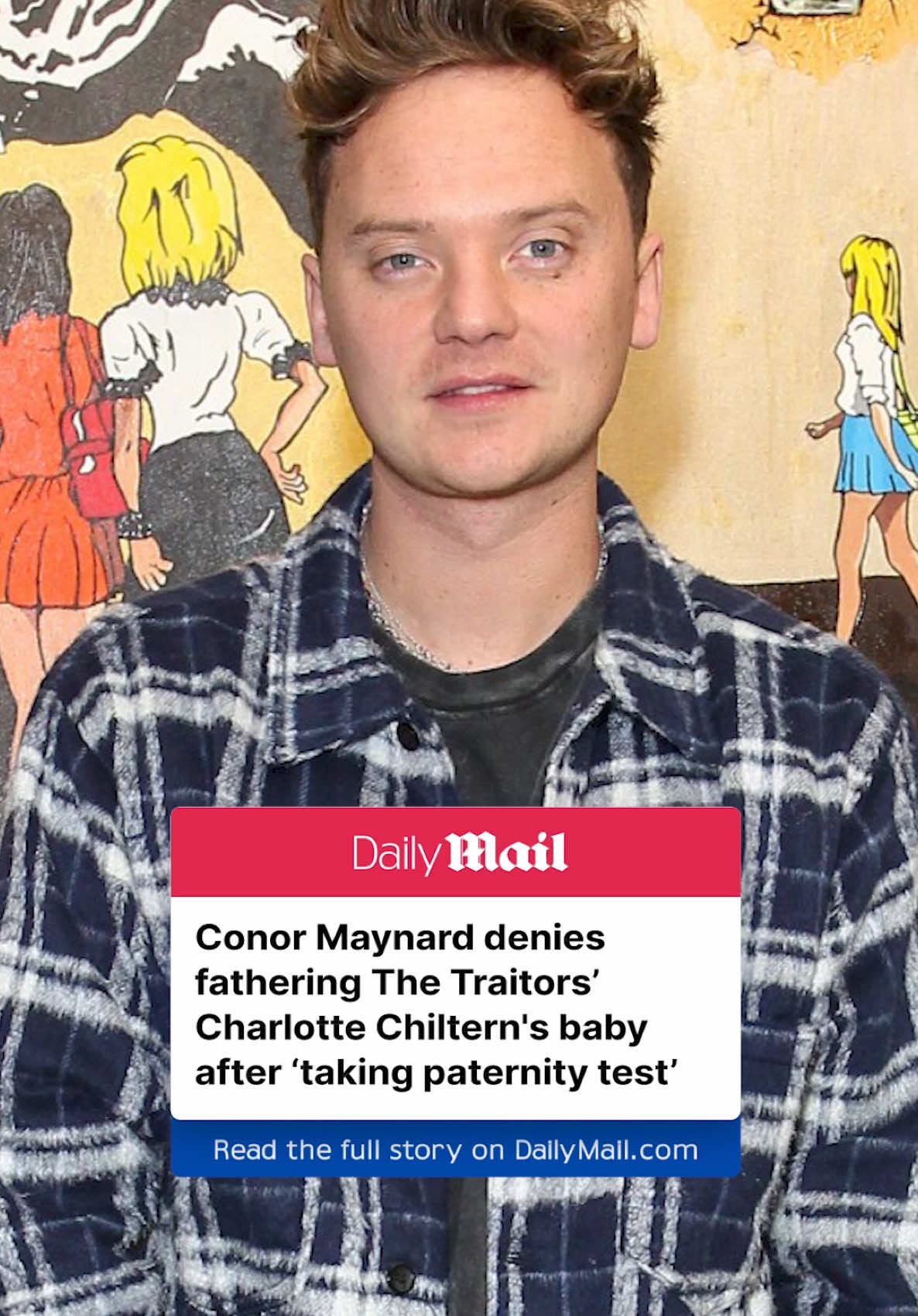 Conor Maynard has claimed he is not the father of The Traitors' star Charlotte Chiltern's baby after taking a paternity test. Charlotte, 32, announced in June last year that Conor was the father of her unborn 'miracle' baby, having fallen pregnant as the result of an one night stand, after she suffered seven miscarriages undergoing IVF with her ex-wife. She claimed he ghosted her after finding out she was pregnant and has refused to acknowledge baby Penelope as his own. But now, Conor has announced that the results of a paternity test have allegedly shown he did not father a child with the BBC star, despite her claims. Read the full story at DailyMail.com. Link in bio. #showbiz #coonormaynard #thetraitors #charlottechiltern 