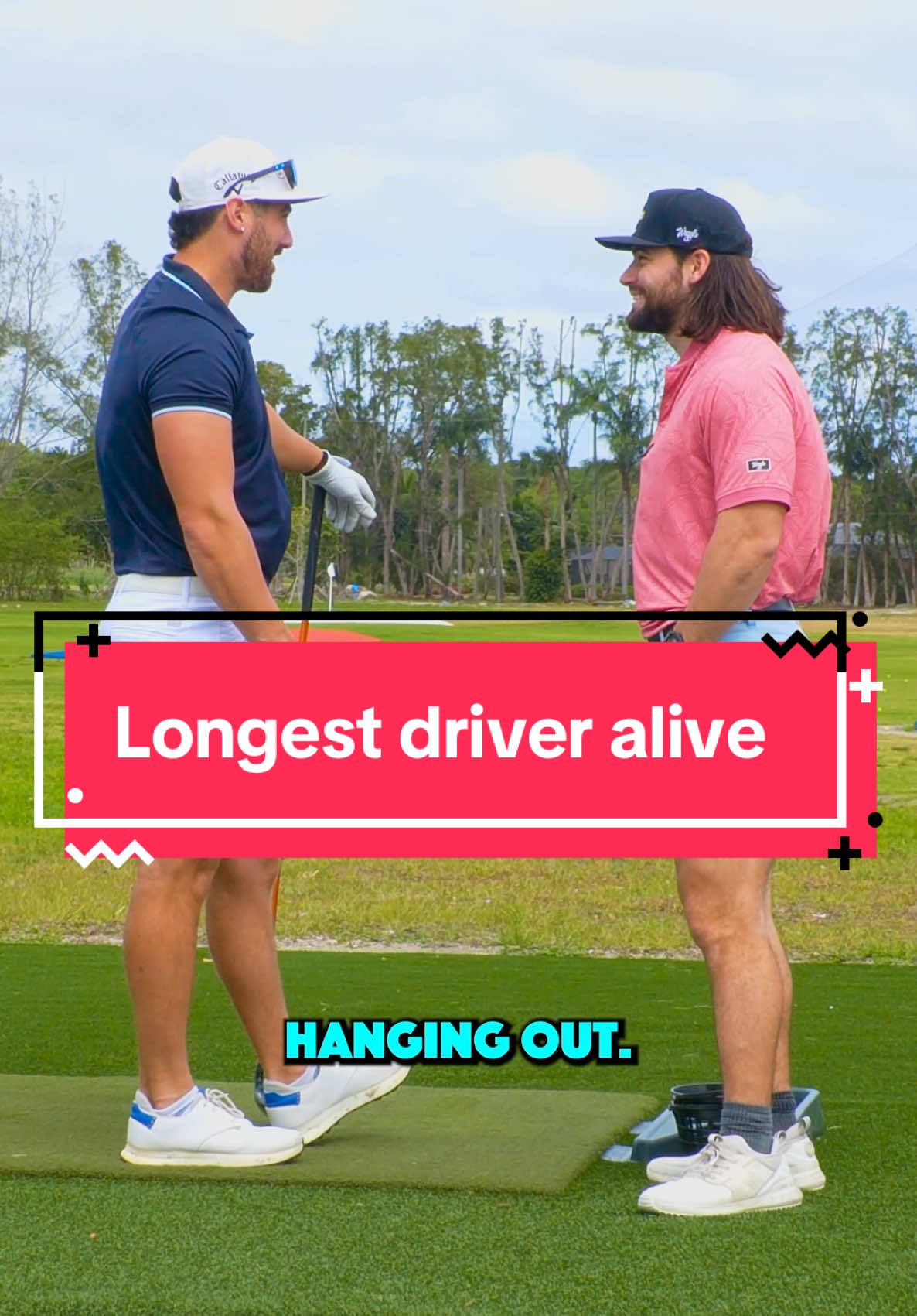 We accidentally called out the NUMBER ONE long driver in the WORLD… he said he was down for a match so that’s what we did. It’s the divot dudes vs Colton, 9 hole match. Full video is live. #golf #golfswing #longdrive 