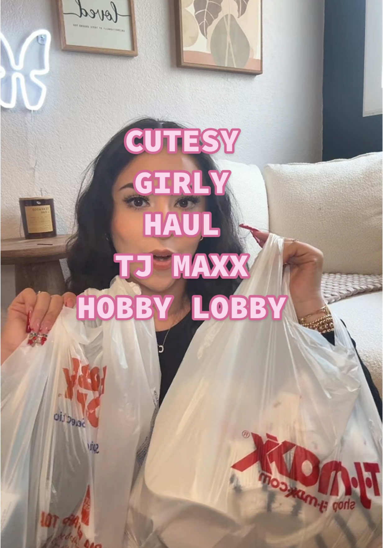 @TJ Maxx & @Hobby Lobby Haul ✨🌷 #hobbylobby #hobbylobbyhaul #tjmaxx #tjmaxxfinds #tjmaxxhaul #haul #hauls #girly #girlyfinds 