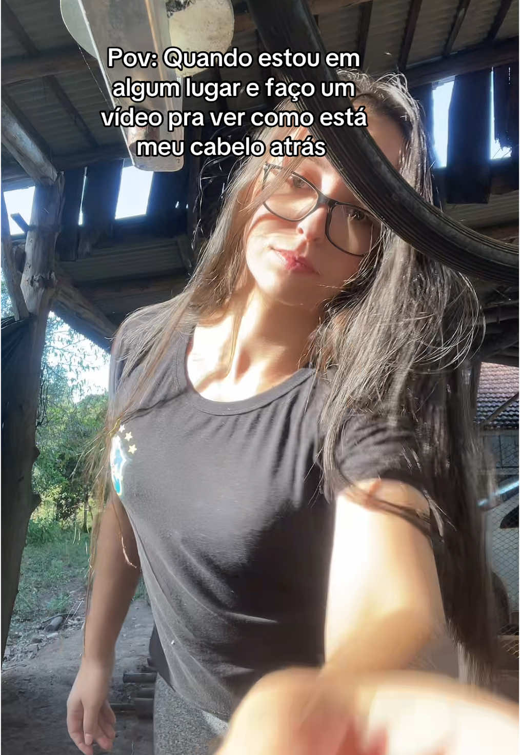 Fingindo naturalidade pra ngm perceber kkkkkkkkk #meninadaroça 