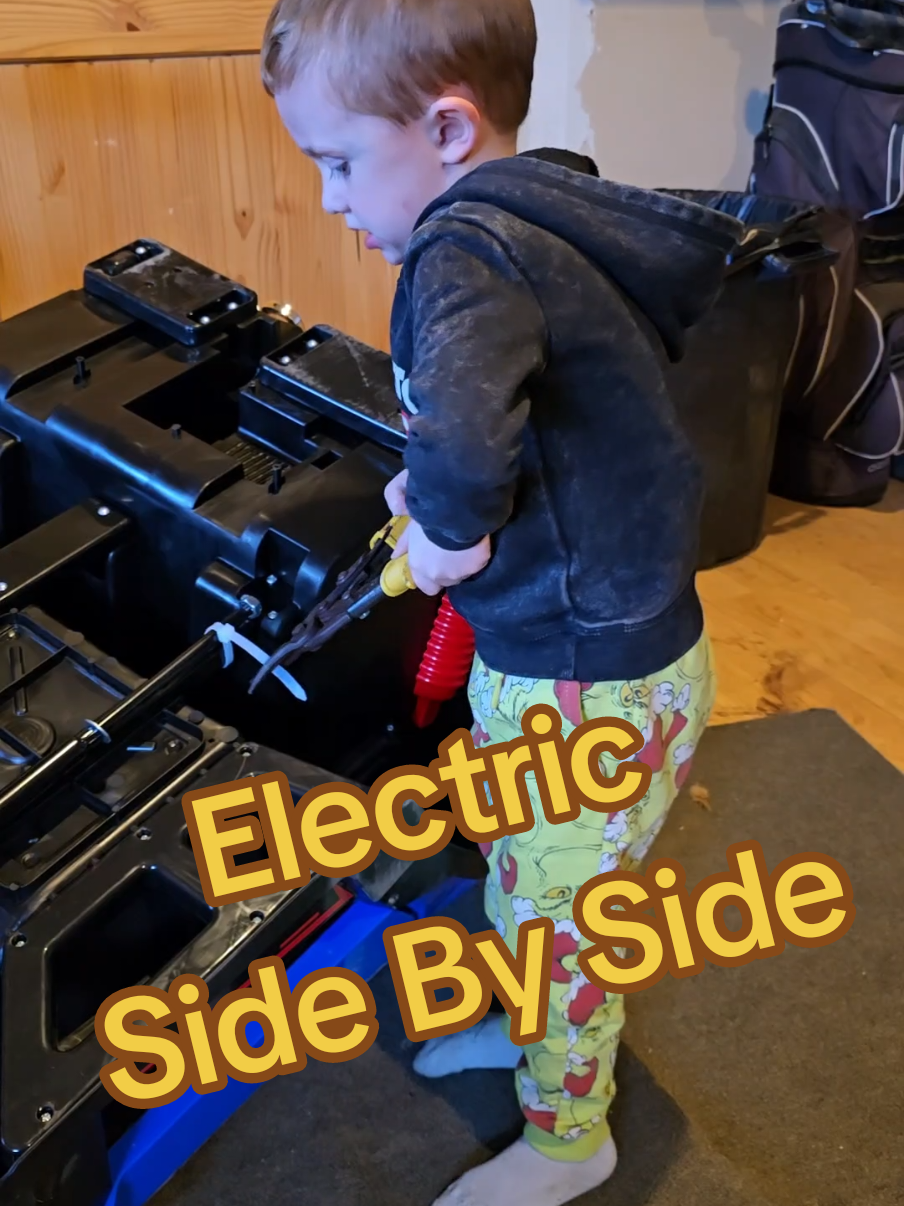 Watch Kobe put together this electric side-by-side like a pro! I only read the instructions—he and his sister did all the work, and I couldn’t be prouder. This thing is loaded—LED lights, a roll bar light, and some sweet details to make it stand out. They’re gonna have a blast cruising in this bad boy! #Proud #DIYBuild #FutureMechanic #KidsHavingFun