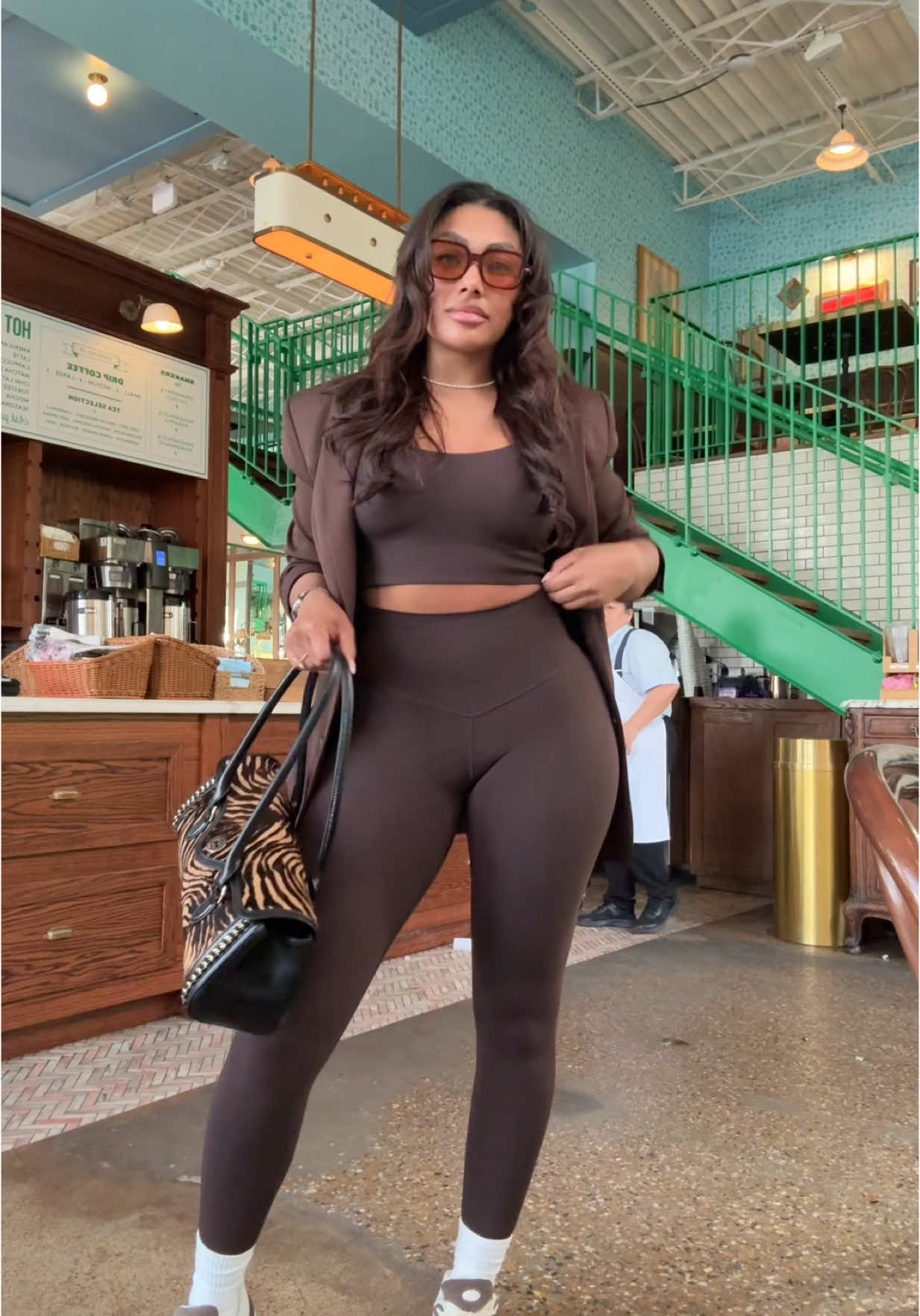 So I took two of these videos and I can’t decide which one I like better 😂 So I’m posting both and leaving them #blazeroutfit #blazer #outfitinspo #OOTD #coffeeoutfit #dallascontentcreator #dallasinfluencer #Lifestyle #blackgirlluxury #blackinfluencer 