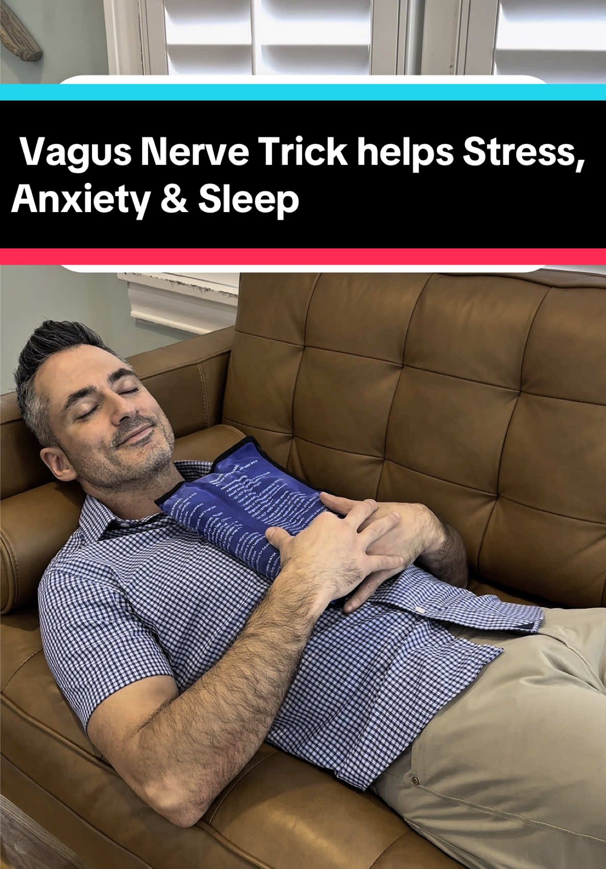 Your nervous system is begging you to try this.❄️ The vagus nerve is like your body’s ‘off switch’ for stress, and cold stimulation flips it instantly. That’s why ice baths work—but who has time for that before bed? Instead, place an ice pack on your chest for 5 minutes and let your body do the rest. Heart rate slows, stress melts, and deep sleep comes naturally. Try it tonight and thank me later.👇 #HealthHacks #WellnessTips #SelfCare #HolisticHealth #BetterSleep #DeepSleep #AnxietyRelief #StressHack #Biohacking #NervousSystemReset #VagusNerve #ColdTherapy #POV #TryThis #MindBlown #lifechanging 