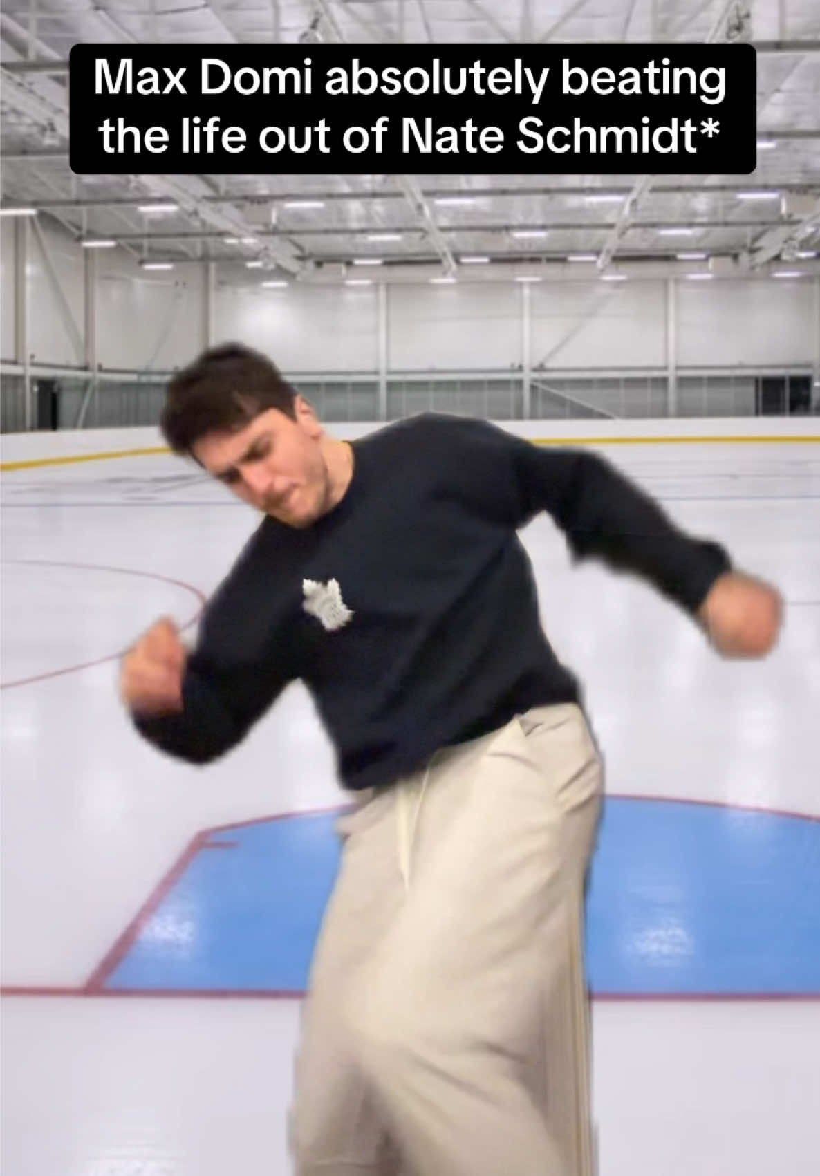 That was so unnecessary.. and EPIC😂 Pretty strong for a little guy #hockey #NHL #hockeymemes #greenscreen 