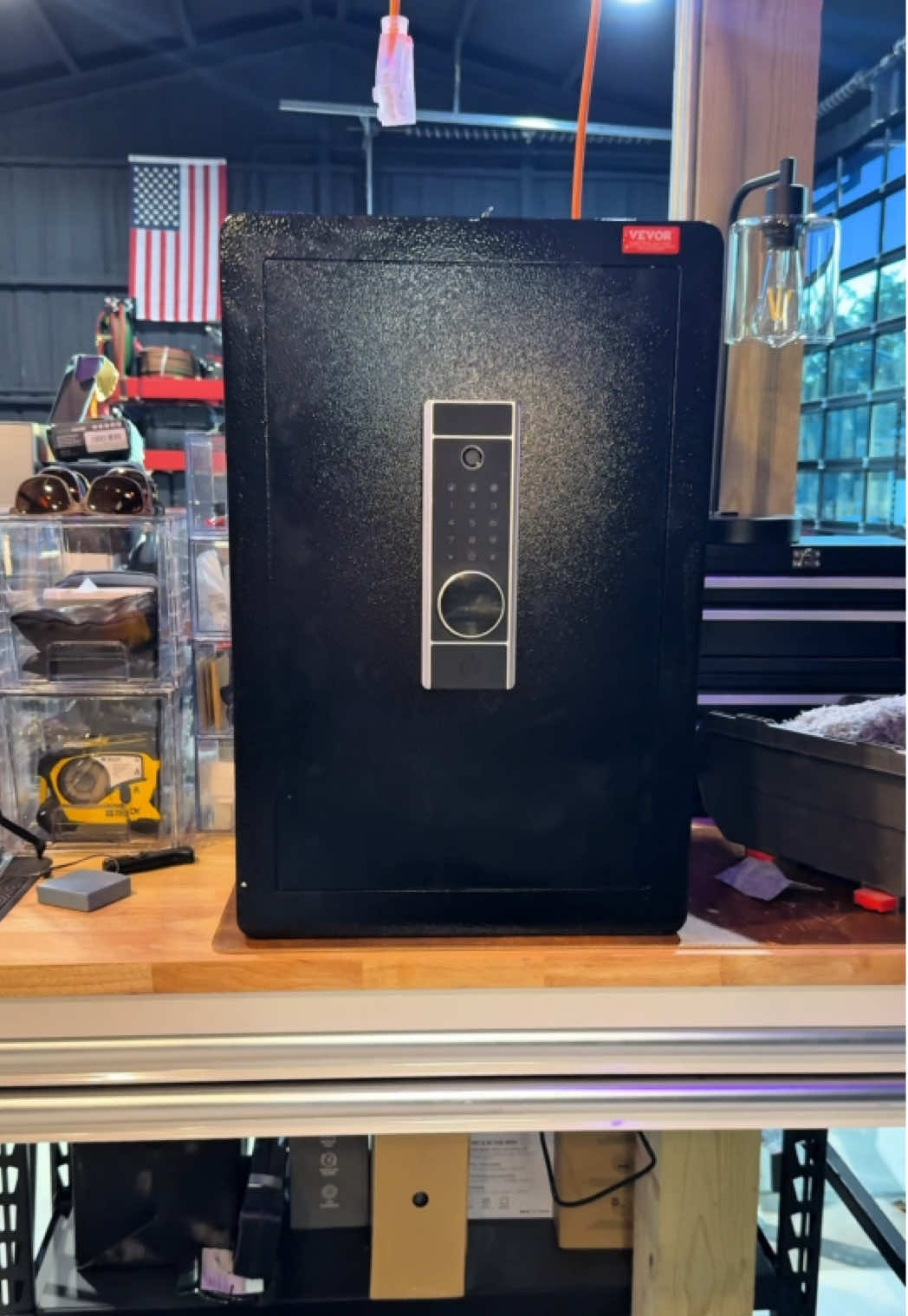 Vevor Safe with hidden compartments #vevor #tools #safe #valuables #vevortools #bluecollar 