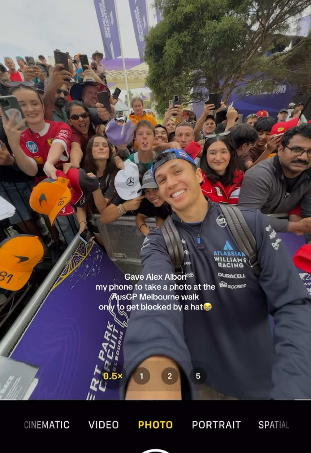 @Atlassian Williams Racing @Alex Albon can I have a redo😭