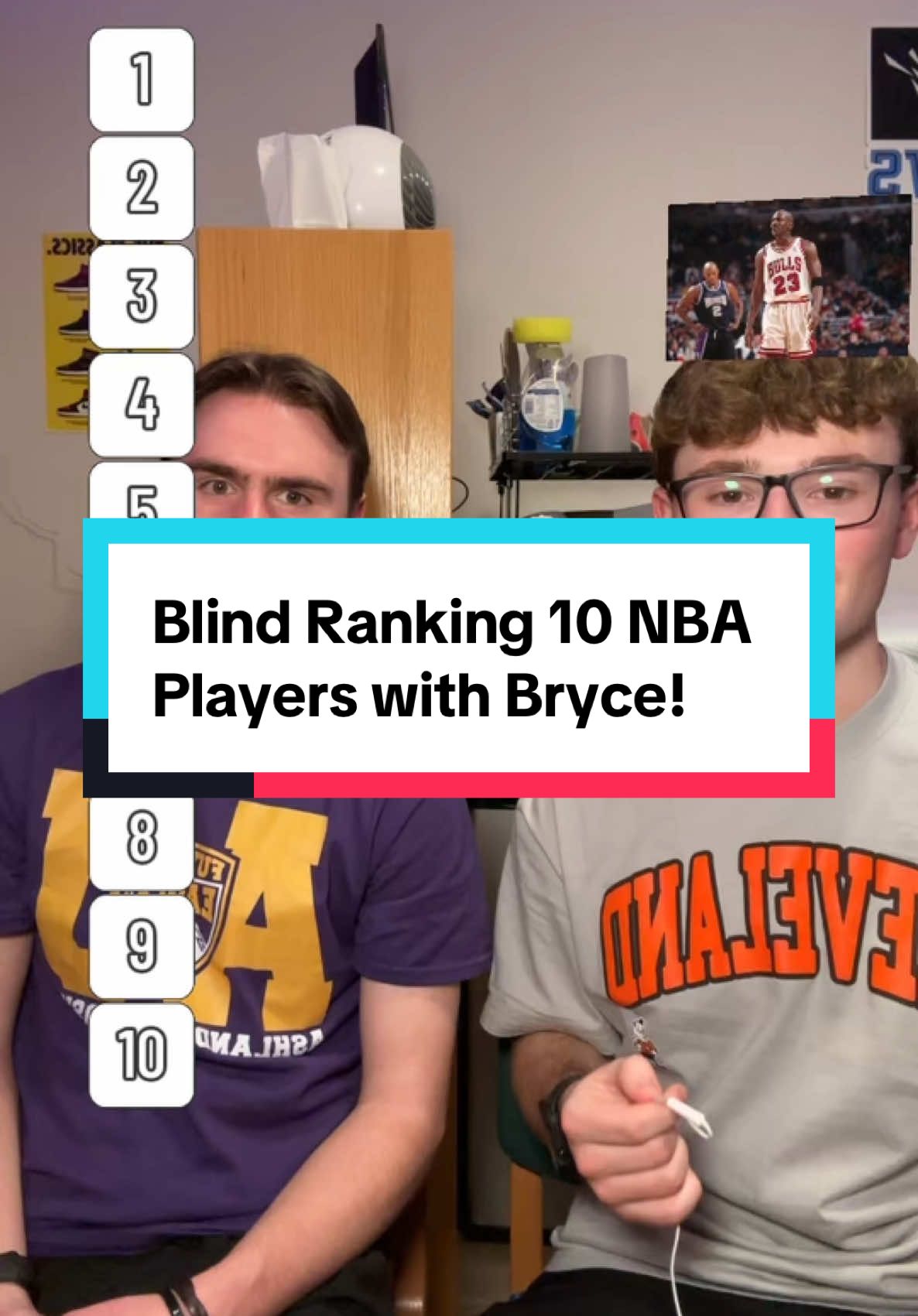 Blind Ranking NBA Players with @brycegattensports #NBA #basketball #nbabasketball #blindranking #nbafilter #lebron #sunshine #lesunshine #makethisanedit #lebronjames #ohio 