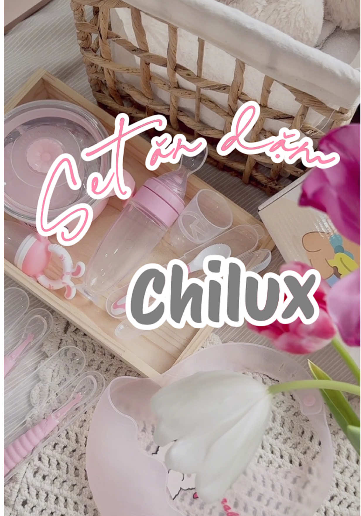 Bộ ăn dặm của Chilux vừa tiện lợi vừa đáng yêu, màu cưng thế nhợ 🍼 #Unboxing #ĂnDặm #Chilux #MẹBỉm #BéKhỏeMạnh