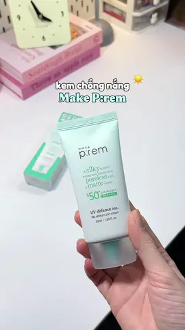 Kem chống nắng của nhà Make Prem dùng muê lắm í 🤌🏻✨ #kemchongnang #makeprem #review #xuhuong #dindincheri 