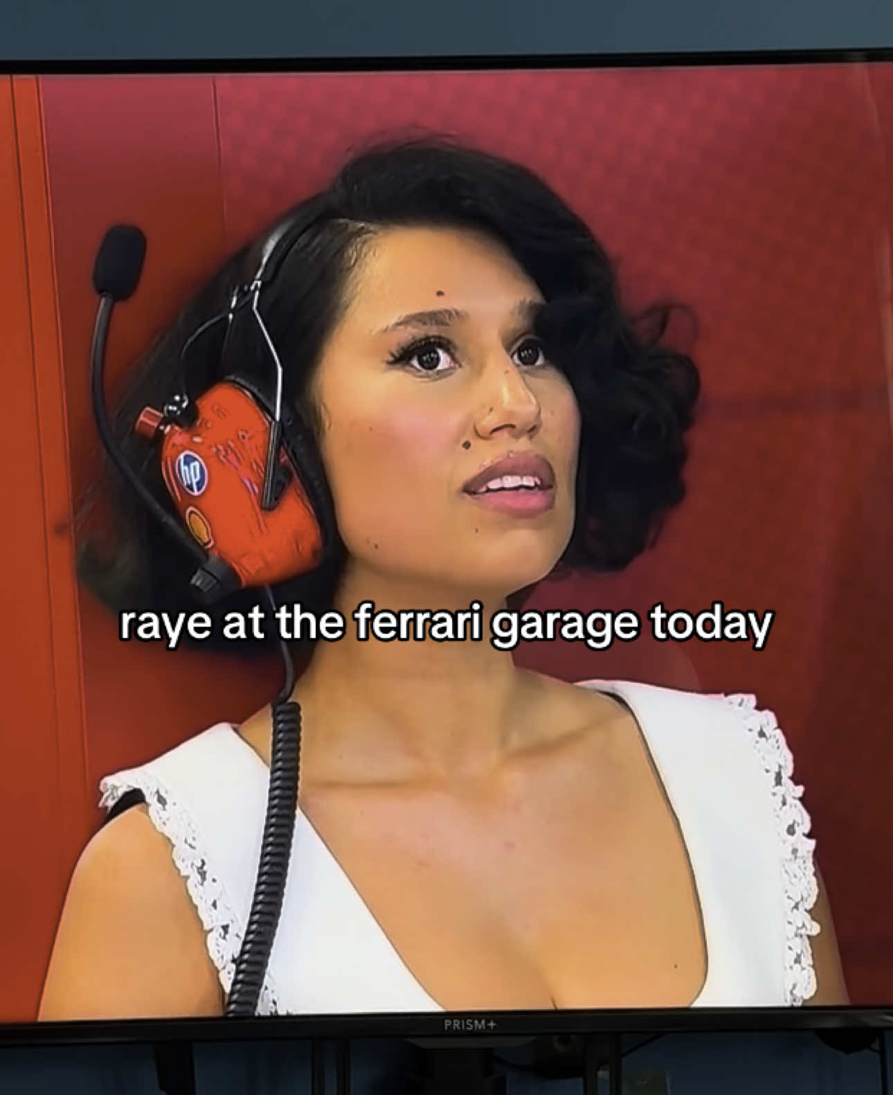 shes so pretty omg #raye #ferrari #scuderiaferrari #lewishamilton #ausgp #f1tiktok #f1 