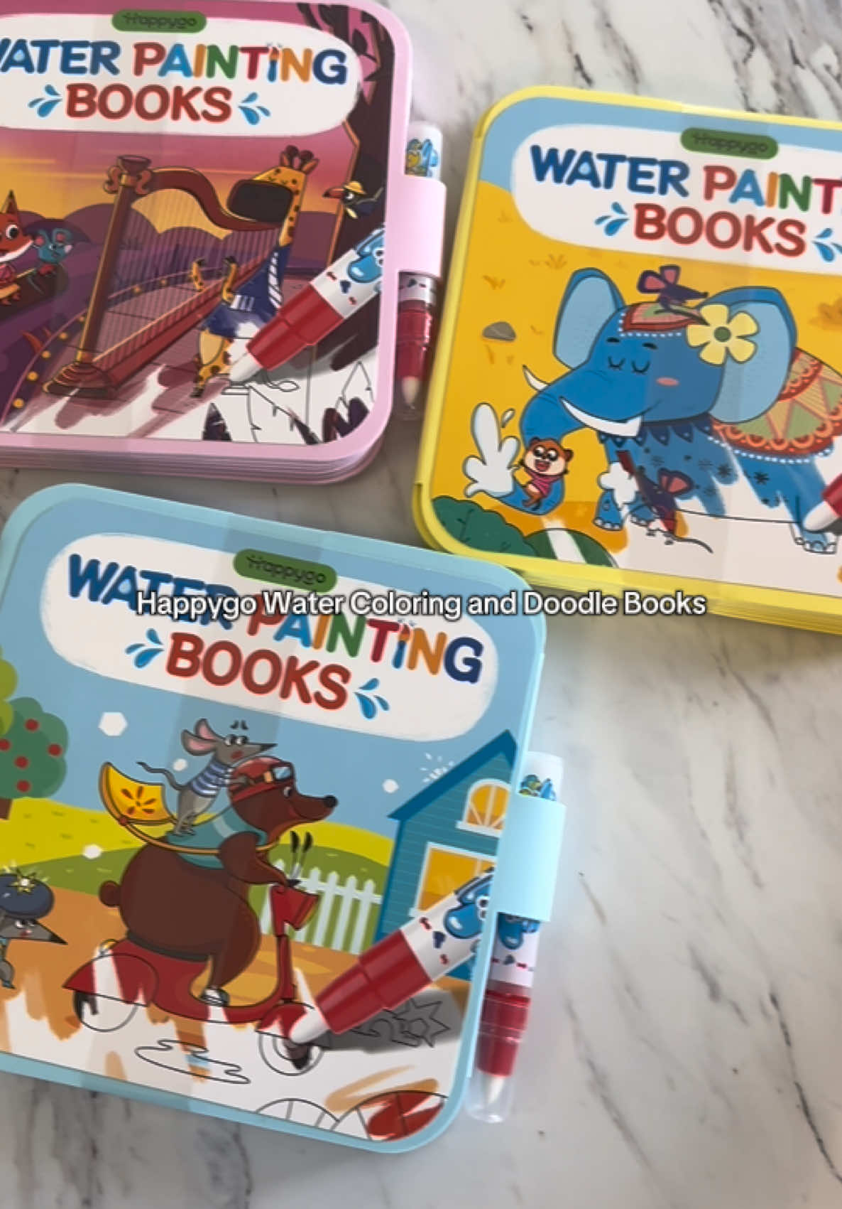 @TIME X STORE right now get $5 off from seller + FREE 3 day shipping!! 📕📘🖍️💛🎨 #waterpaintingbook #coloringforkids #TikTokShop 