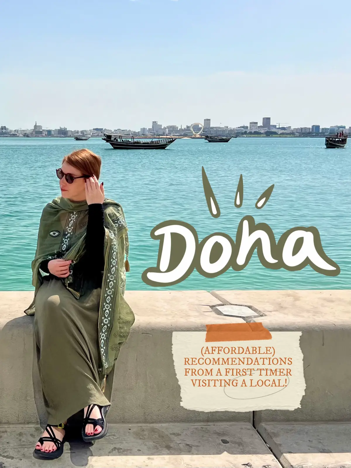 doha is a stunning city to visit…but it can definitely end up being expensive (it’s literally built on wealth!) 💰 these are the things that we got up to, all without breaking the bank at the very start of our 2 month long trip 😎🎒  #backpacking #doha #qatar #travelasia #middleeast #souqwaqif #museumofislamicart #kataraculturalvillage #budgettravel #affordabletravel 