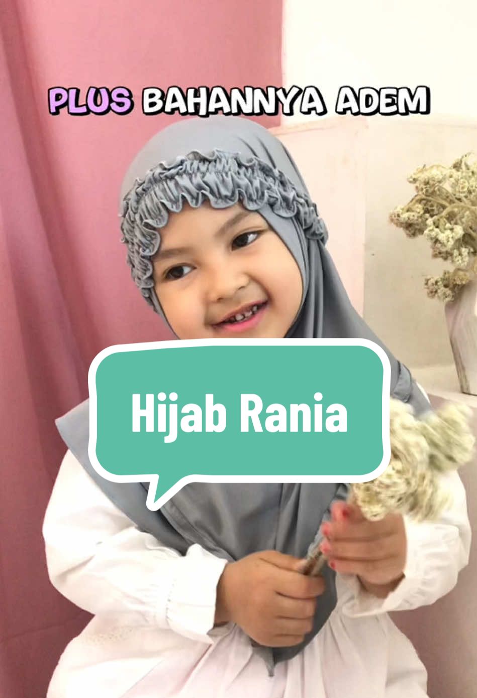 Hijab anak rania usia 3 - 6 tahun🥰  #hijabanak #hijab #fypp #hijabinstan #hijabitiktok 