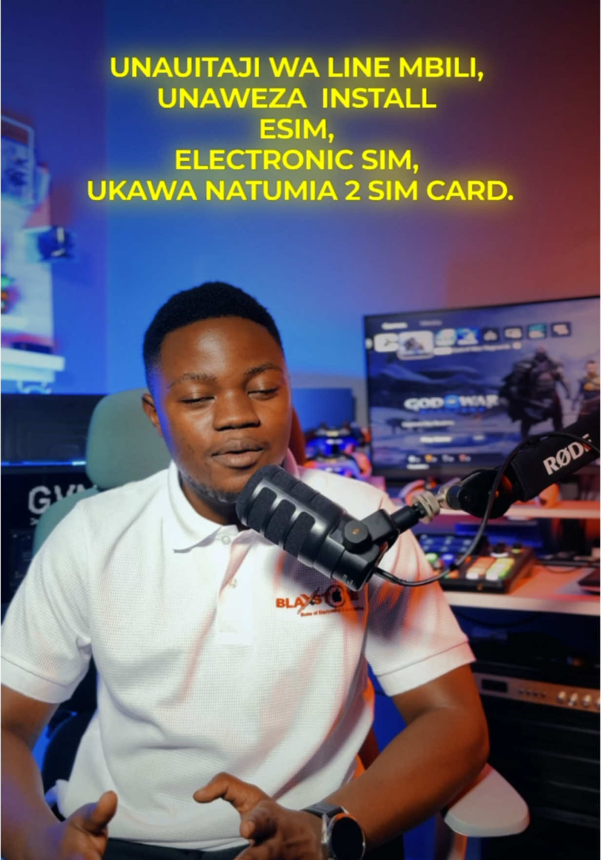 Namna ya kutumia line mbili kwenye simu yako hata kama ina physical port moja ni kupitia mfumo wa ESIM ambao hauhitaji Kupachika laini ndani ya simu✅✅ 