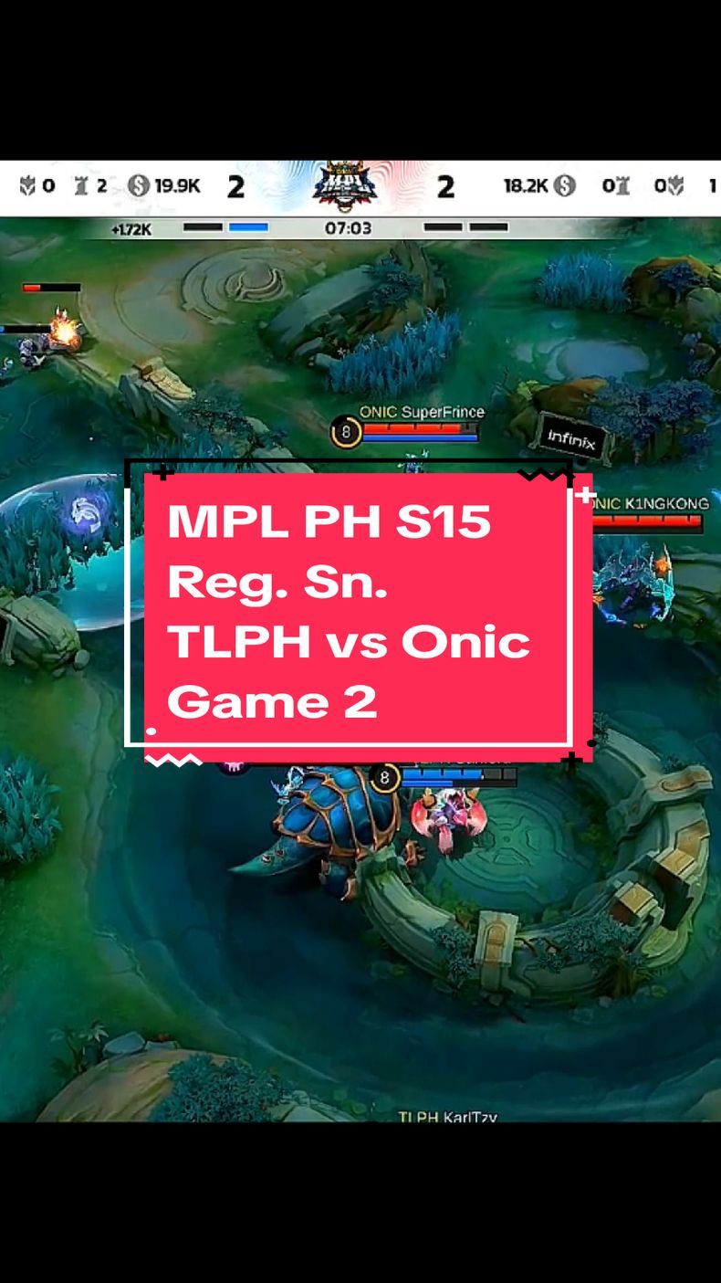 MPL Philippines | Season 15 | Regular Season | TLPH vs Onic Game 2 #mplphilippines #ParaSaTagumpay #MLBB #fyp 