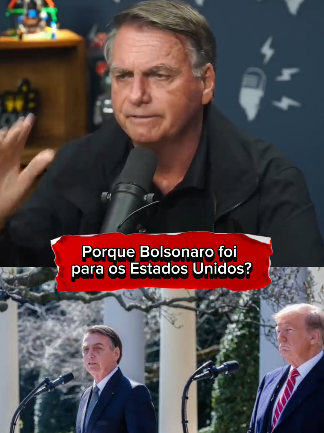 Porque Bolsonaro saiu do país! #bolsonaro #jairbolsonaro #brasil #flowpodcast #podcasts 