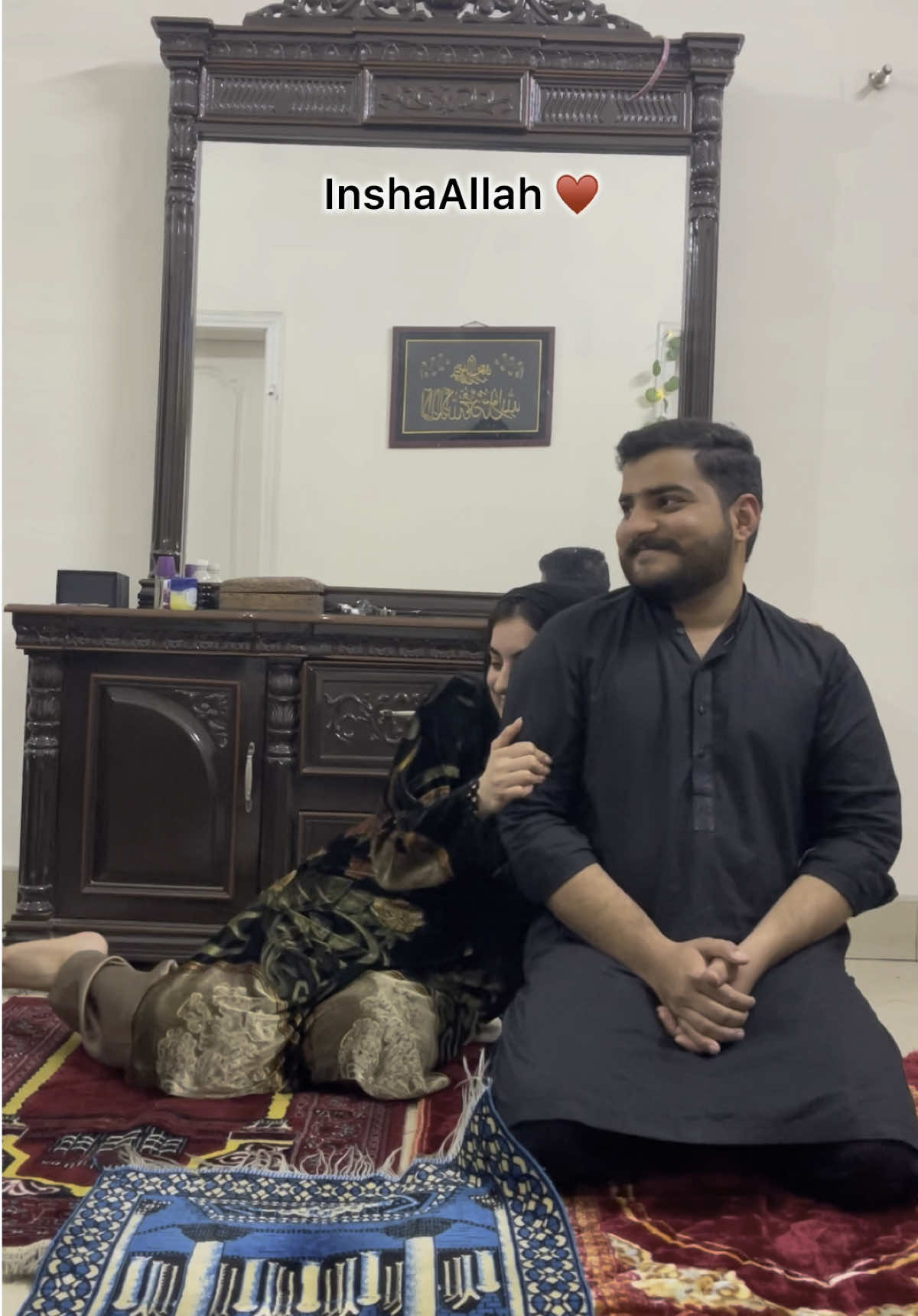 inshaAllah ♥️ #foryou #tiktok #trending #couple #married #comedy #husband #fyp 