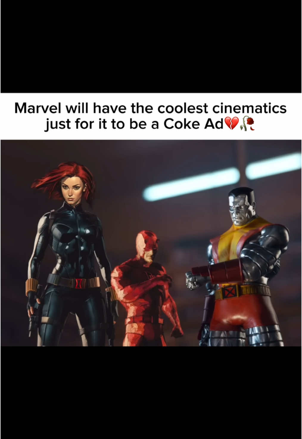 allat for a Marvel Coke Ad is crazy, yet we get Captain Peggy in 