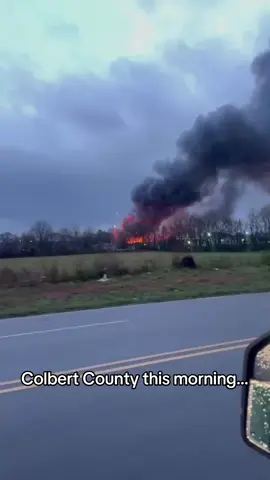 From Colbert County EMA Large warehouse fire Avoid the area of 6th Street and Gann Boulevard. Large warehouse fire of fireworks at this time. Video from Austin Hollis