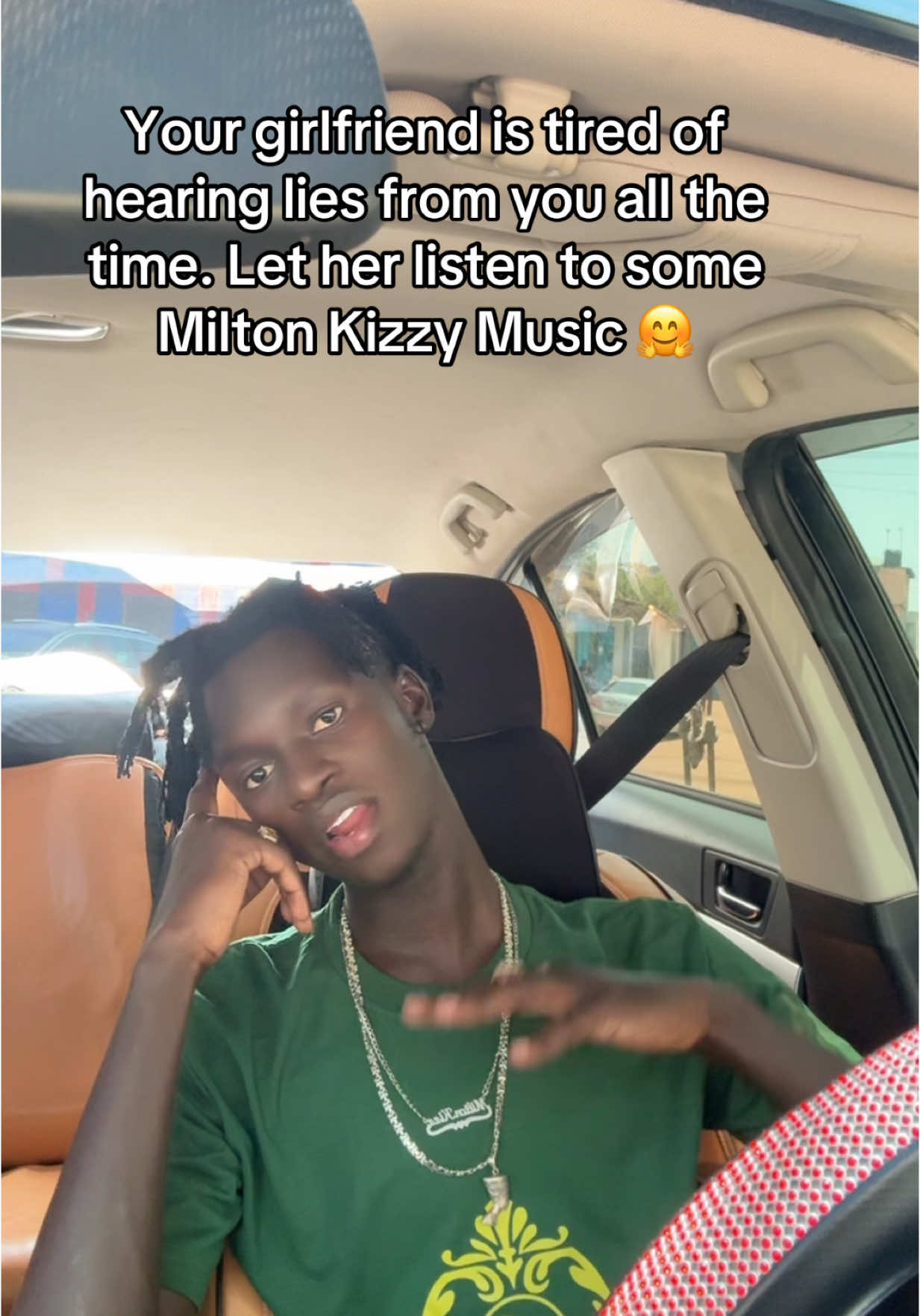 Stop lying to her 😂😂 #miltonkizzy #mywish #southsudantiktokers🇸🇸 #kenyantiktok🇰🇪 