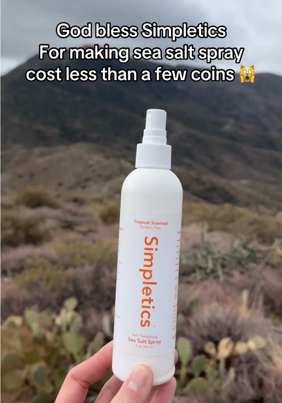 Always giving the best sales 🤝 #simpletics #seasaltspray #hair 