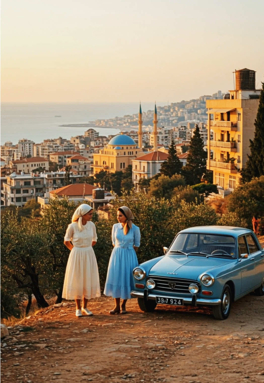 POV: Life in Lebanon during the Golden Age in 1972 #aiart #nostalgia #vintage #lebanon 