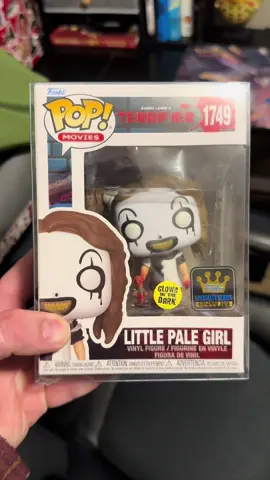 Check out my newest addition to the horror podcast studio (tour coming soon)!! It’s the @officialterrifier3 pale girl @Funko!! #fyp #fypage #horror #horrorfan #terrifier #terrifierpalegirl #terrifierclown #davidhowardthornton #horrortiktok #horrorcommunityoftiktok #horrortokcommunity #ilovehorror #ilovehorrorpodcast #funko #horrorfunko 