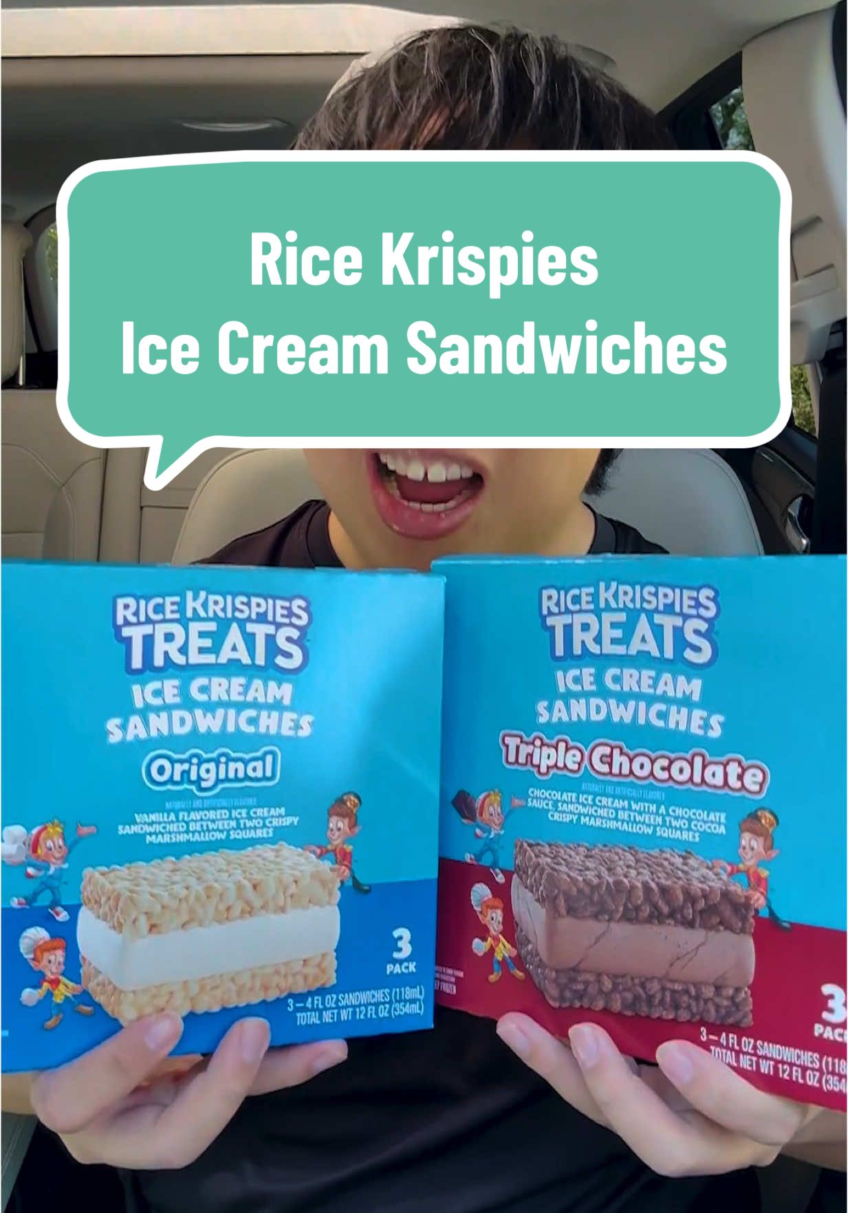 Trying Rice Krispies Treats Ice Cream Sandwiches for a Food Review! I finally got them, let’s see how they taste! #ricekrispies #ricekrispiestreats #ricekrispiestreatsicecreamsandwiches #FoodCritic #eating #Mukbang #mukbangeatingshow #foodreview #waynedang #walmart #kroger 