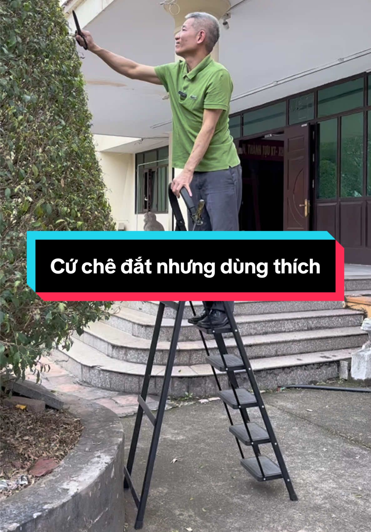 Decroom Thang gập bằng thép carrbon cao cấp #thinhhanh #xuhuong #thangdanang 