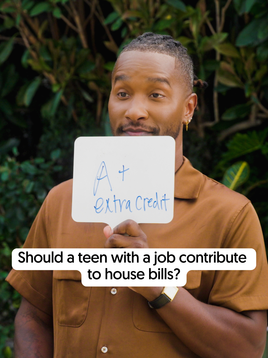 Should a teen with a job contribute to house bills?! What was it like in your home? See more of the hilarious Tika on the latest #HouseGuest episode on my YouTube!! #tikasumpter #sonic