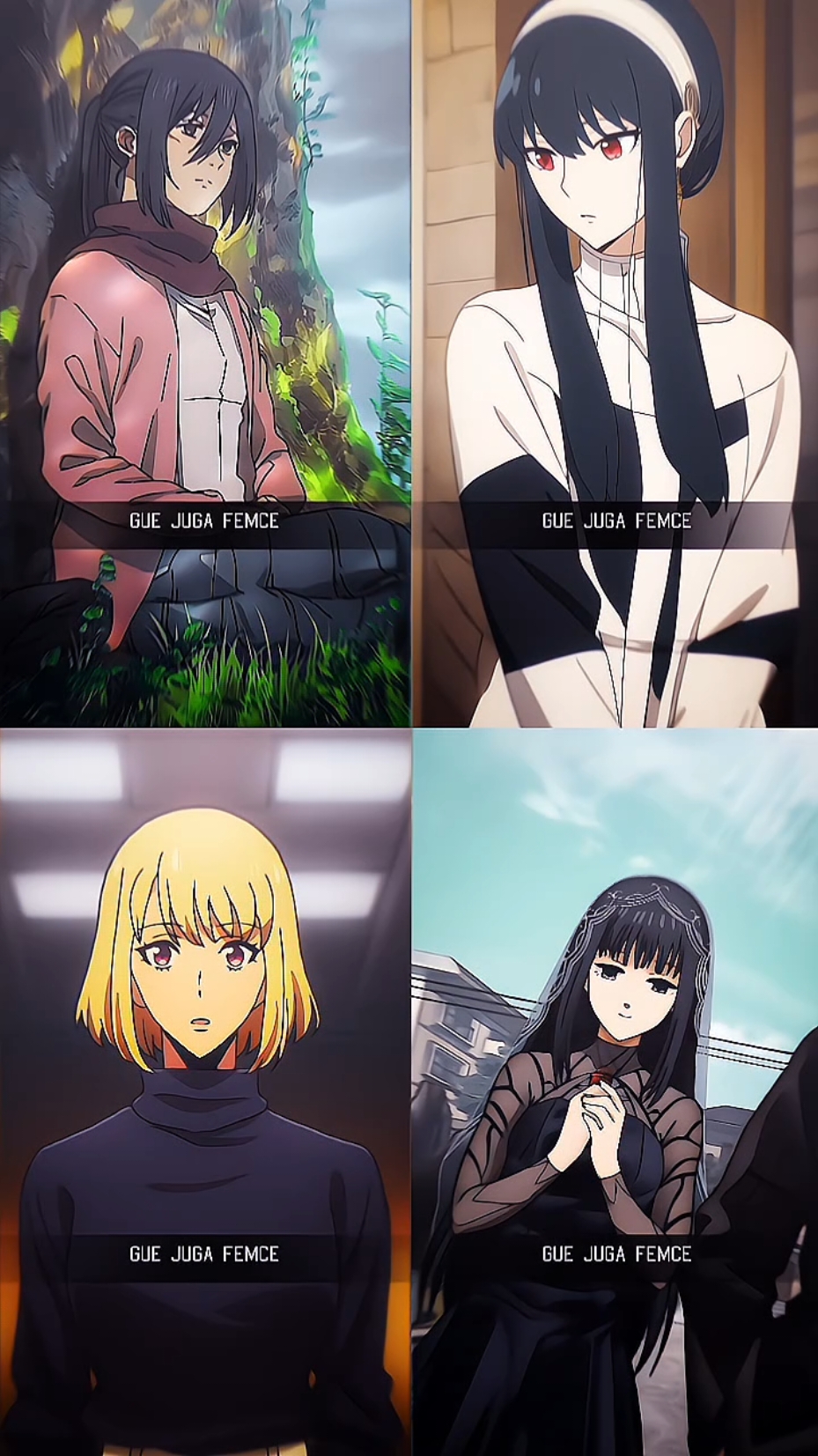 waifu tu kek gni gk yg kayak sebelah 😸😹🗿 #aot #mikasa #spyxfamily #yorforger #sololeveling #chahaein #sakamotodays #osaragi #animeedit #animetiktok #animefyp #fypdongggggggg #pageforyou #JelajahRamadan #waifu  CR: @yura.4sik.sekali 
