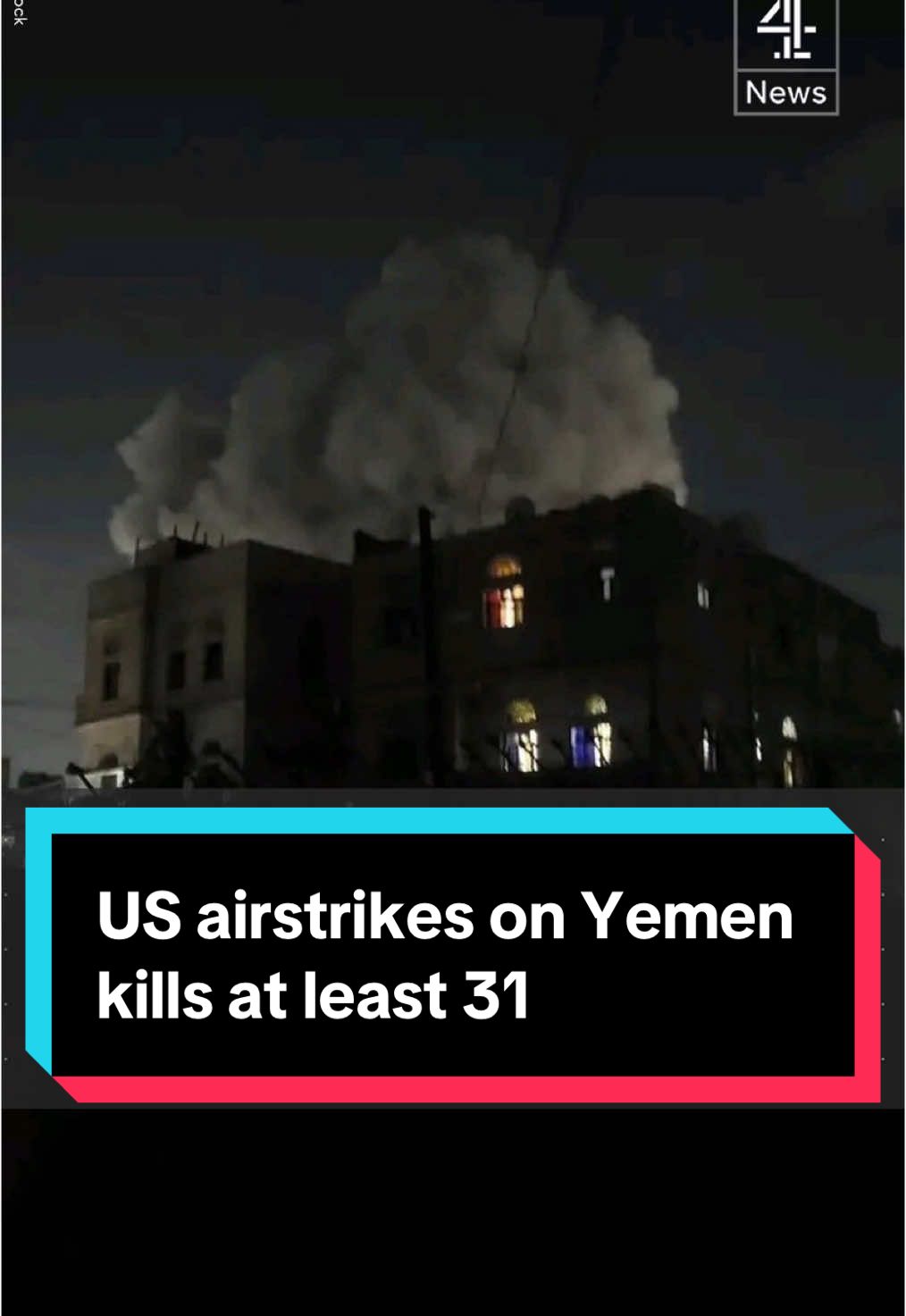 US airstrikes on Yemen's Houthi rebels have reportedly killed at least 31 people and injured 101 others. President Trump says he's prepared to continue using “overwhelming, lethal force