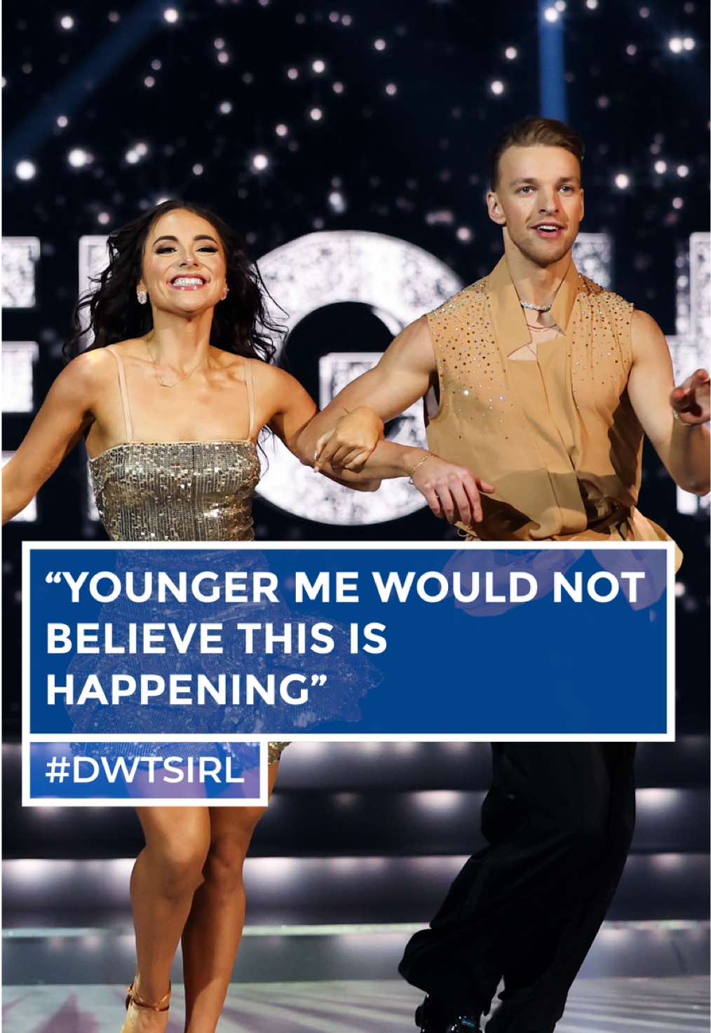 “Younger Kayleigh Trappe would not believe this is happening” 🥹 #DWTSIRL 