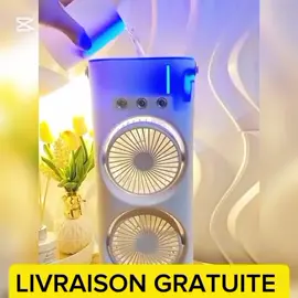 Respirez la fraîcheur, vivez le confort ! 🌬️❄️ Ce mini climatiseur double ventilation rafraîchit et humidifie votre espace en un instant. Ultra silencieux, design moderne et portable – la solution parfaite pour un été au frais ! Commandez maintenant et restez au frais ! #fraicheur  #ventilateur  #fyp  #climatisation 