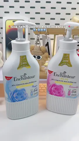 Mua sữa tắm đi chị em ơi, đang có ctrinh 1+3=4#suatamnuochoa #suatamhuongnuochoa #enchanteur #purv208 #unboxing 