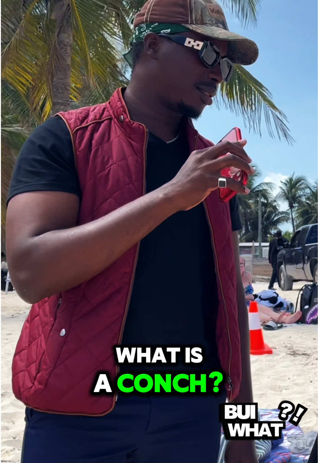 Calling all conchs. @kayla_wayllla #fypシ #buiwhat? #bahamastiktok #foryoupage #funny #justforlaughs #jokes 